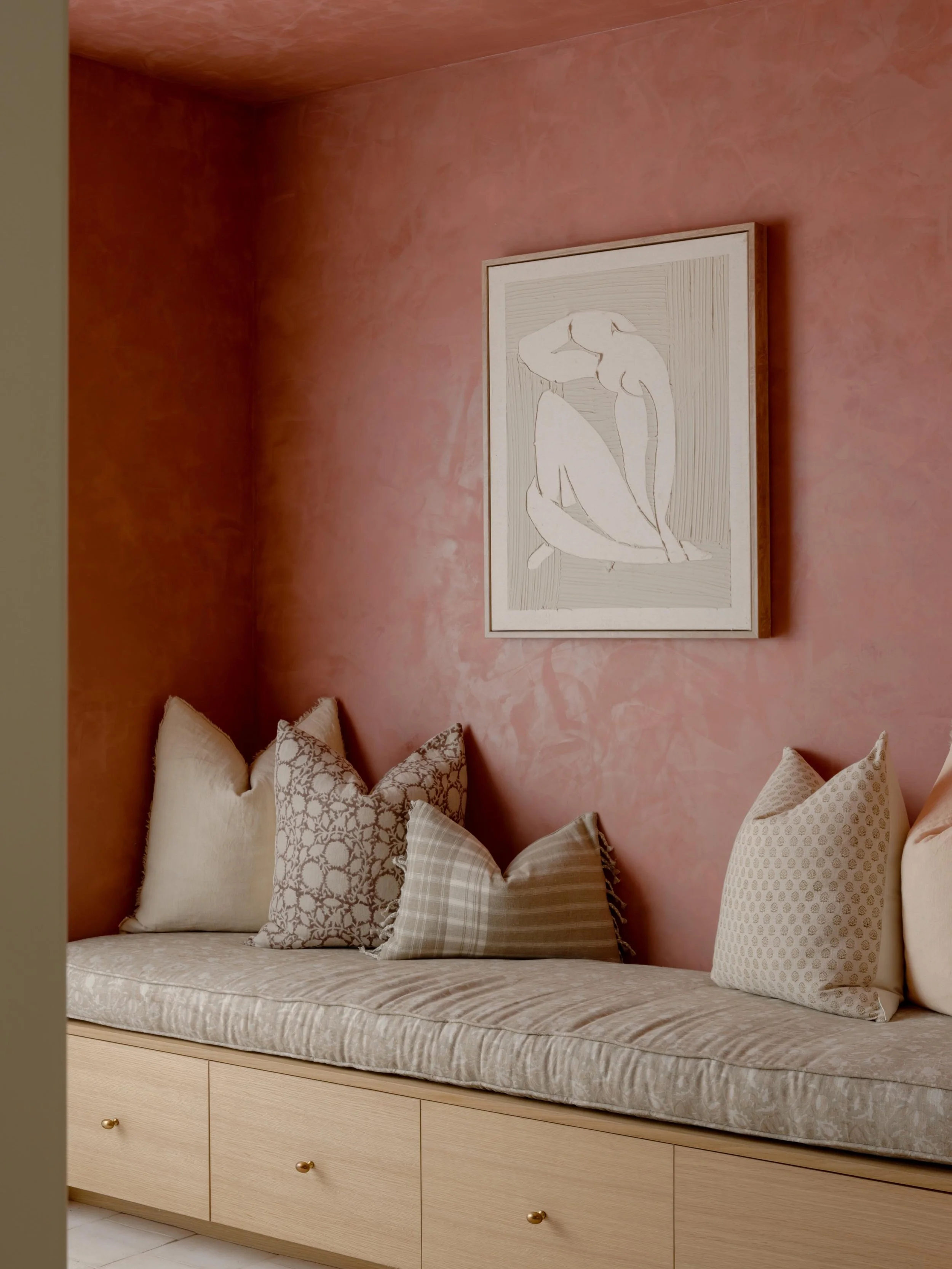 If you couldn&rsquo;t tell, we&rsquo;re in our Roman Clay era. Lately we&rsquo;ve been using it everywhere because it gives walls that soft, velvety movement and depth that flat paint just can&rsquo;t replicate. It catches light beautifully throughou