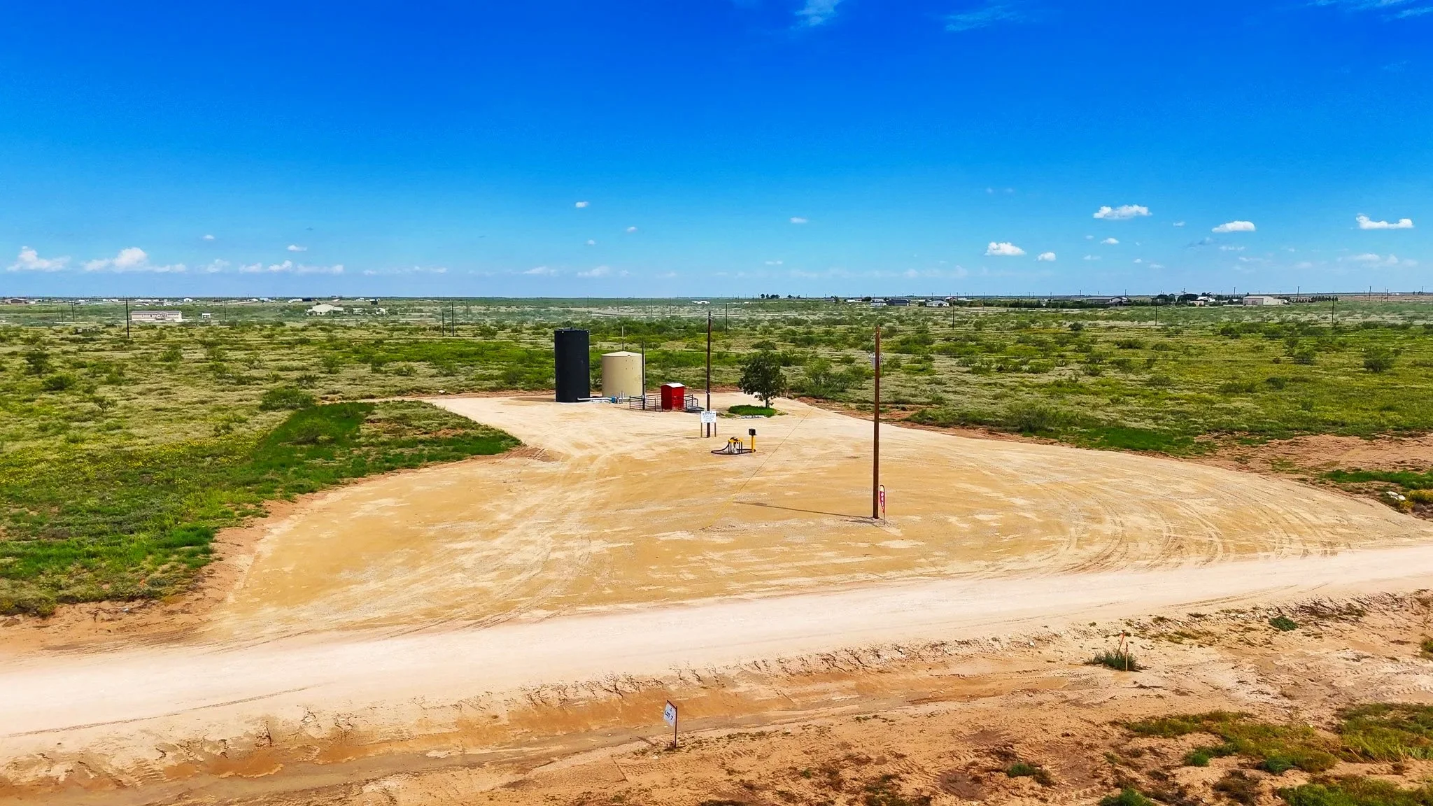 K-Bar Ranch Pecan Water Fill Station for bulk water delivery