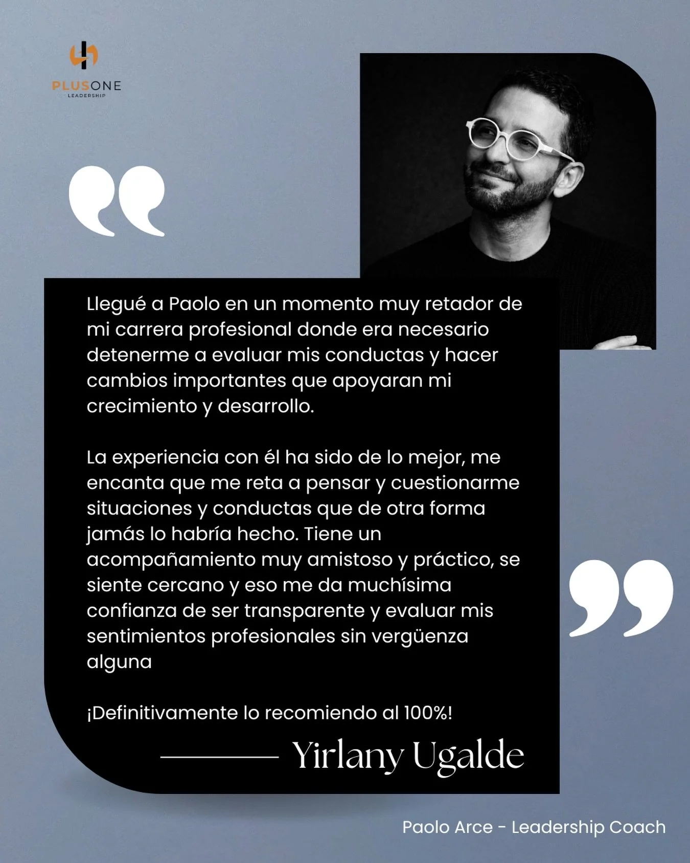 Esto me recuerda el prop&oacute;sito de porque hago lo que hago, porque cada conversaci&oacute;n viene from a place of love. Gracias por confiar en mi!