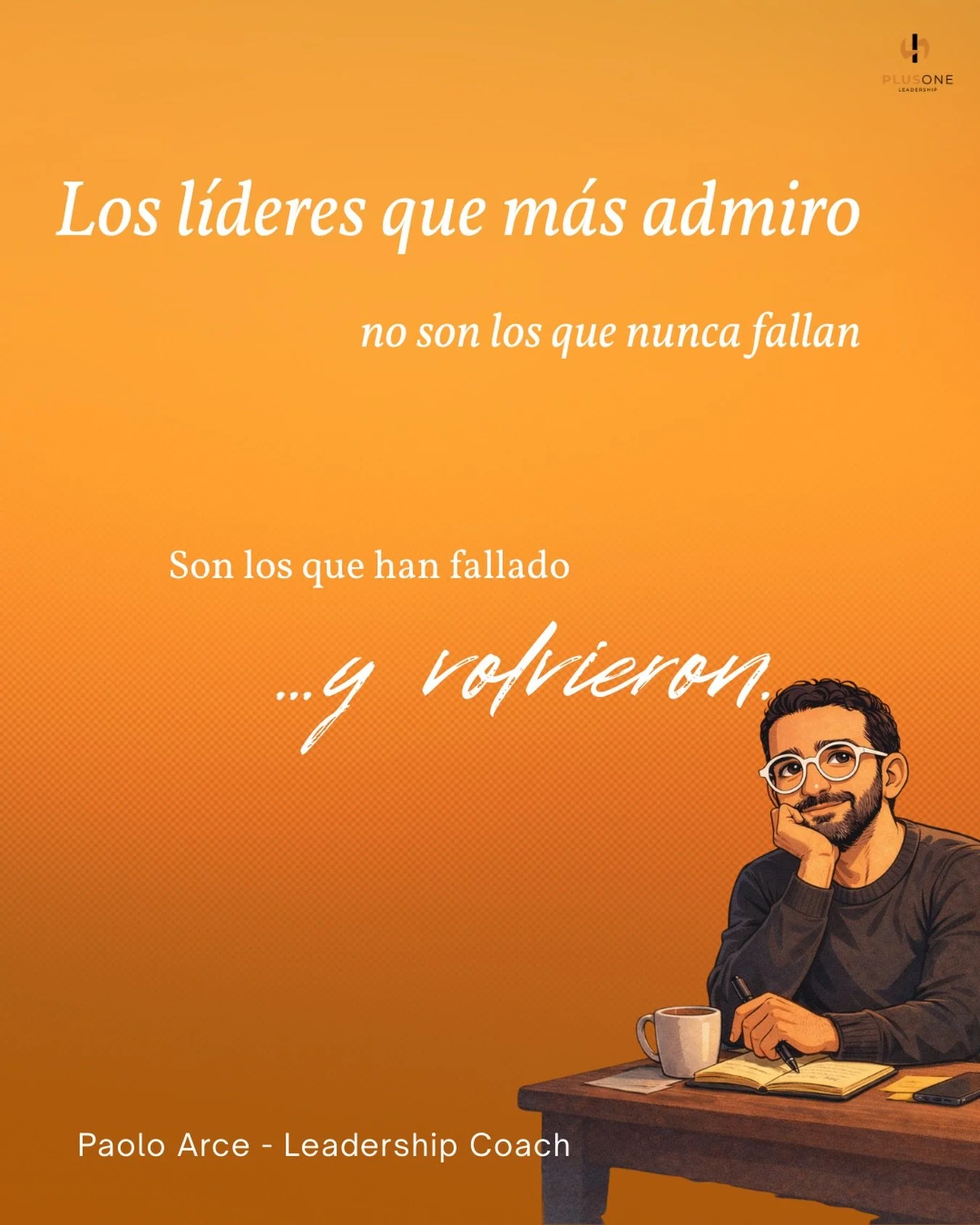 Los l&iacute;deres que m&aacute;s admiro no son los que nunca fallan.
Son los que han fallado &mdash; y volvieron.

Hay algo que pocos ejecutivos admiten en p&uacute;blico: el fracaso como maestro m&aacute;s brutal y m&aacute;s honesto que cualquier 