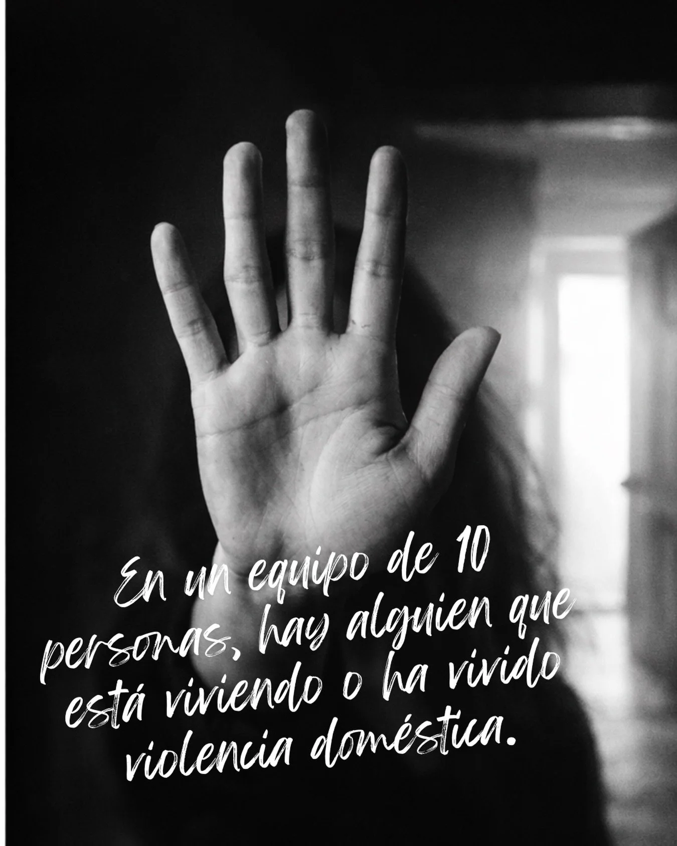 Aqu&iacute; el dato que cambia todo: estad&iacute;sticamente, en un equipo de 10 personas, hay alguien que est&aacute; viviendo o ha vivido violencia dom&eacute;stica. No es un problema de &ldquo;otras familias&rdquo; o &ldquo;otros contextos.&rdquo;