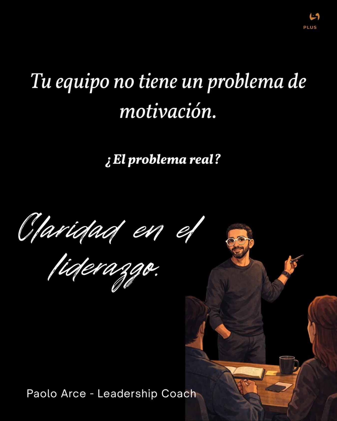 He escuchado esto cientos de veces: &ldquo;Mi equipo no est&aacute; comprometido.&rdquo;

Pero cuando profundizamos, casi siempre la ra&iacute;z es otra:

&rarr; No tienen claridad sobre hacia d&oacute;nde van 
&rarr; No reciben feedback que los haga