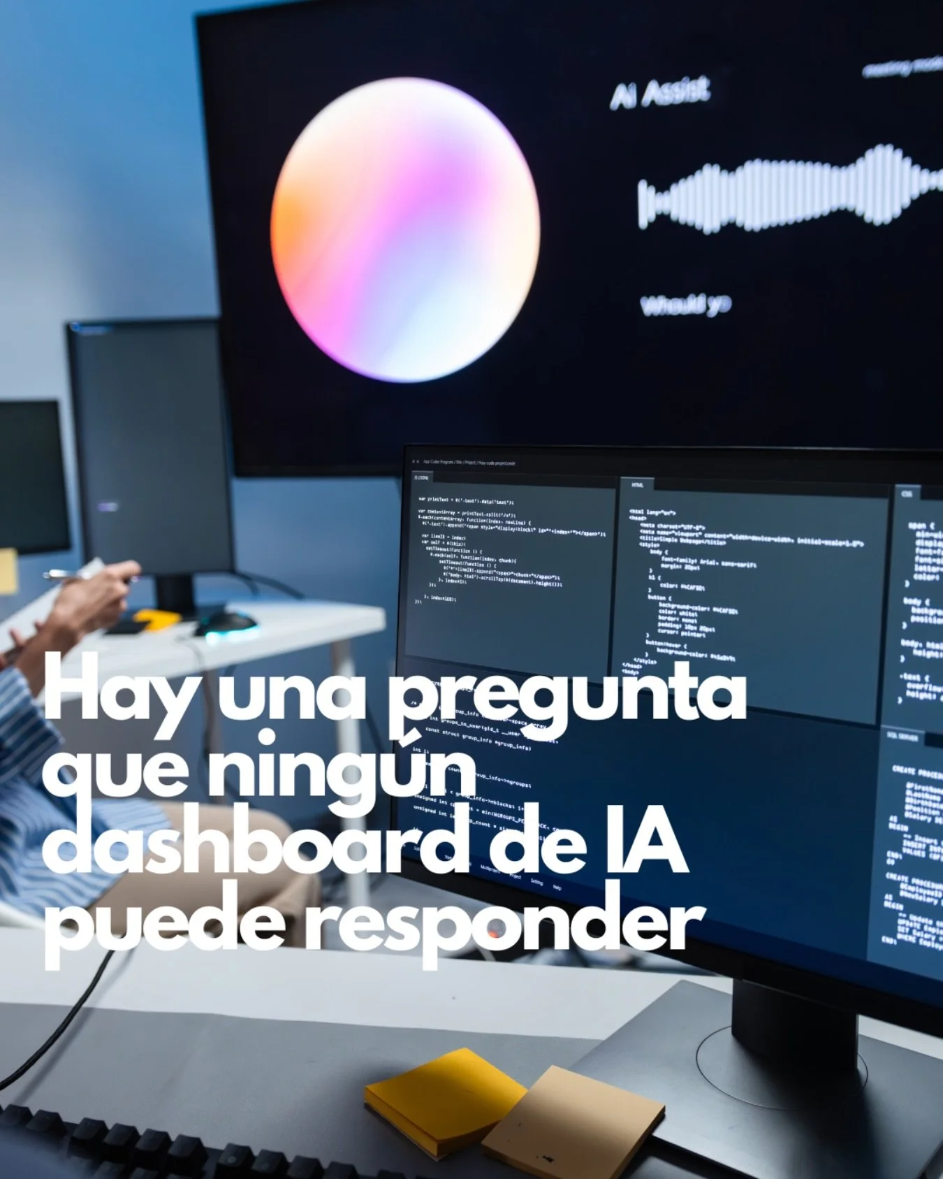 Hay una pregunta que ning&uacute;n dashboard de IA puede responder.
&iquest;Tu equipo te dice la verdad?

No lo que quieres escuchar. No lo que es seguro decir. La verdad de verdad.
Llevaba tres meses trabajando con un gerente de producto (lo voy a l