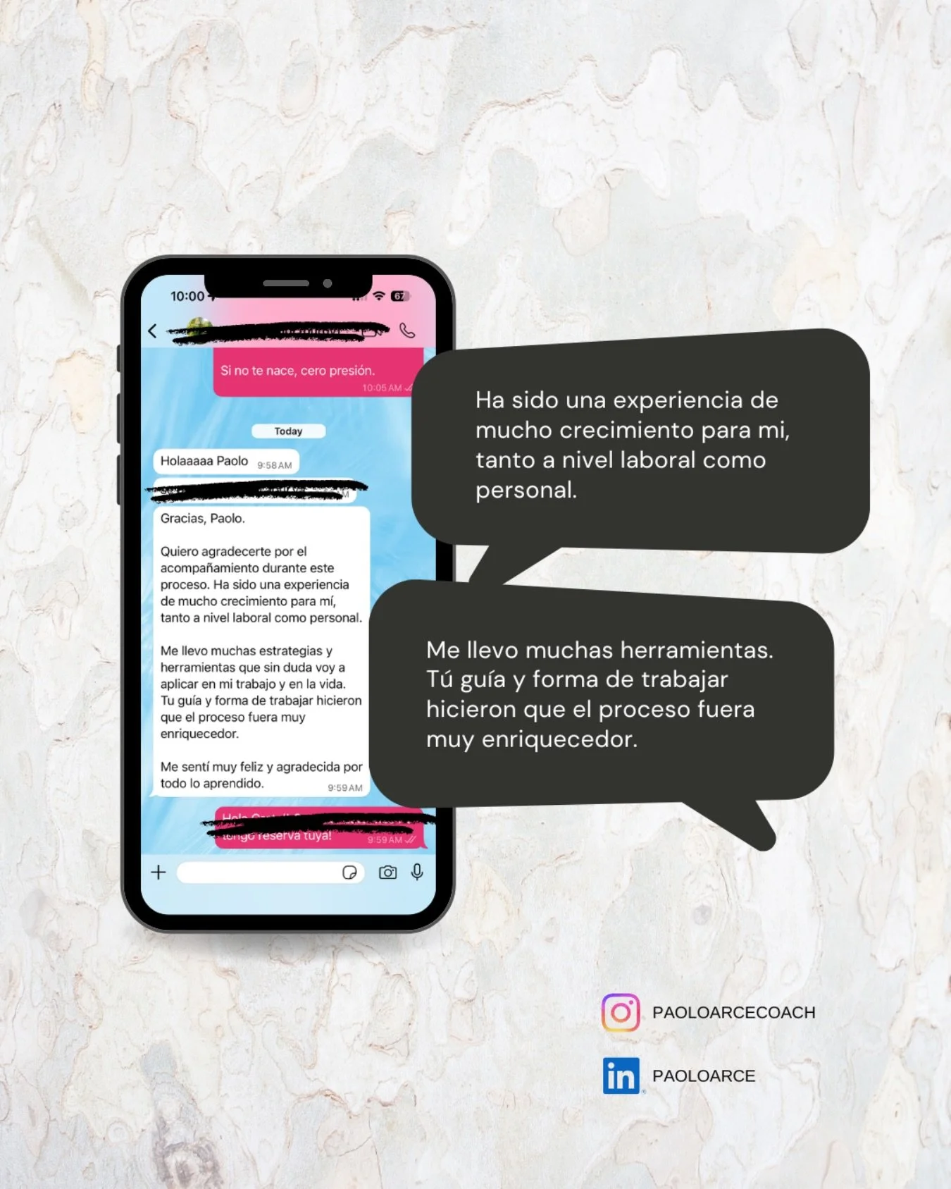 Por esto trabajamos cada d&iacute;a! por esto soy curioso y aprendo cada d&iacute;a! Para ayudar a mis clientes a alcanzar su mejor versi&oacute;n.