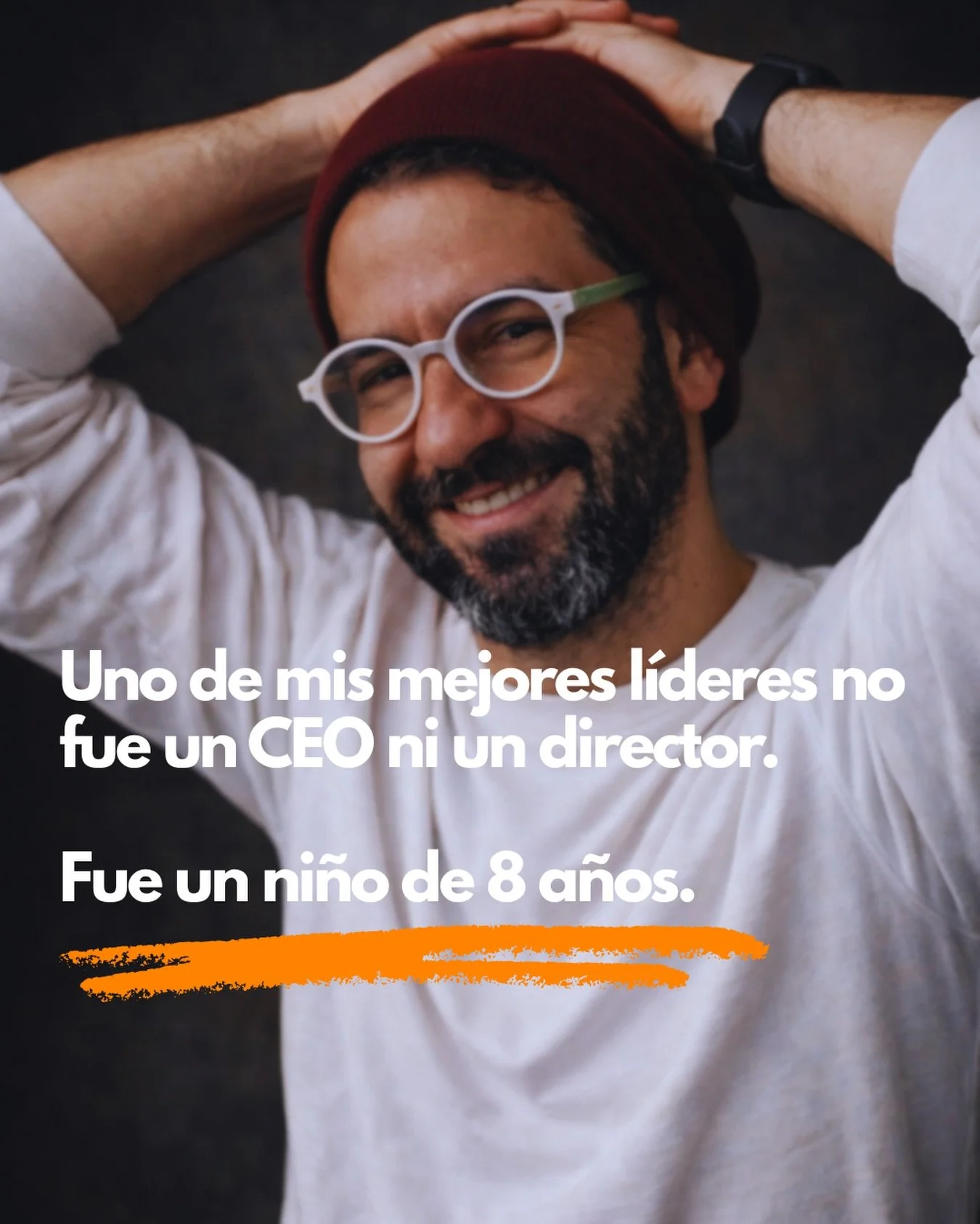 Me preguntaron cu&aacute;les han sido los mejores l&iacute;deres que he tenido en mi vida.

Se me vinieron dos personas a la mente de inmediato. Hoy quiero hablar de uno en espec&iacute;fico.

Mi mejor amigo de la infancia.

S&eacute; lo que est&aacu