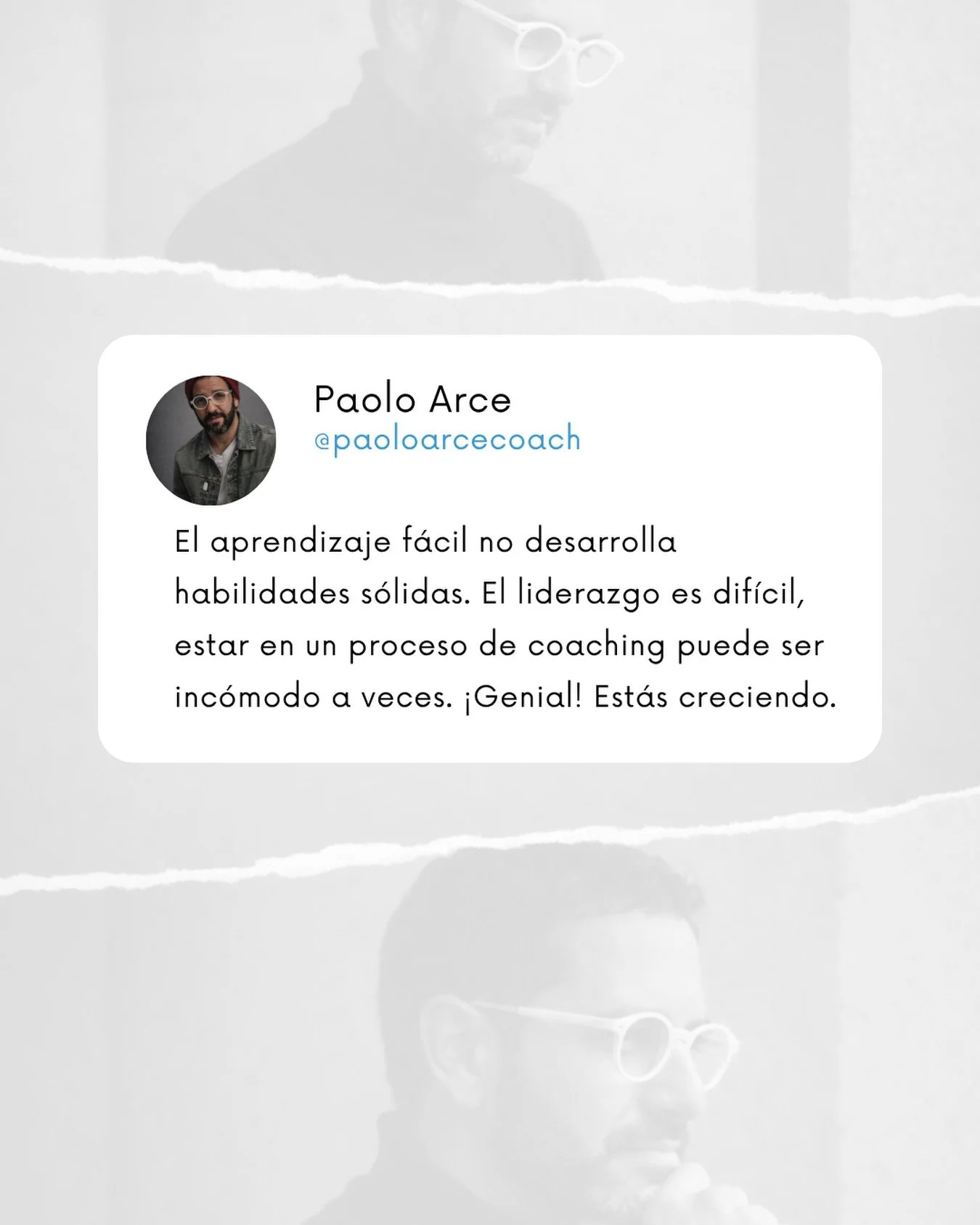 Hace poco un cliente me dijo al salir de sesi&oacute;n:

&ldquo;Hoy estuvo dif&iacute;cil.&rdquo;

Le respond&iacute;: &ldquo;Perfecto.&rdquo;
Me mir&oacute; raro. (Lo entiendo.)

Pero le expliqu&eacute; esto:

El aprendizaje f&aacute;cil no construy