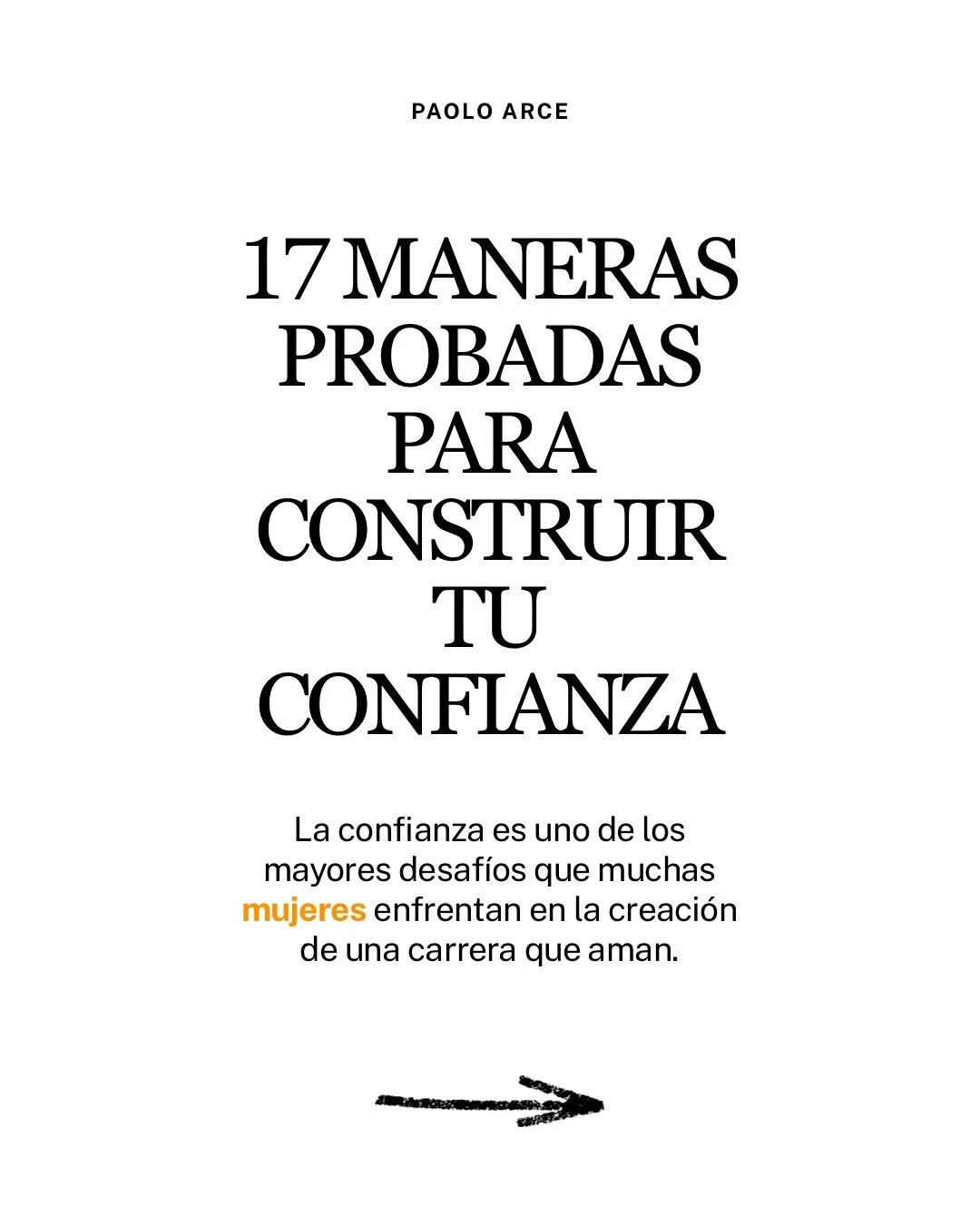 17 maneras en que las mujeres pueden construir su confianza.

Los problemas de confianza pueden manifestarse de muchas maneras y muchas mujeres nunca han aprendido las herramientas y estrategias que realmente marcan la diferencia.

Tambi&eacute;n pue