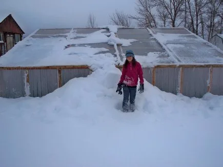 Spring Dump (still toasty inside!)