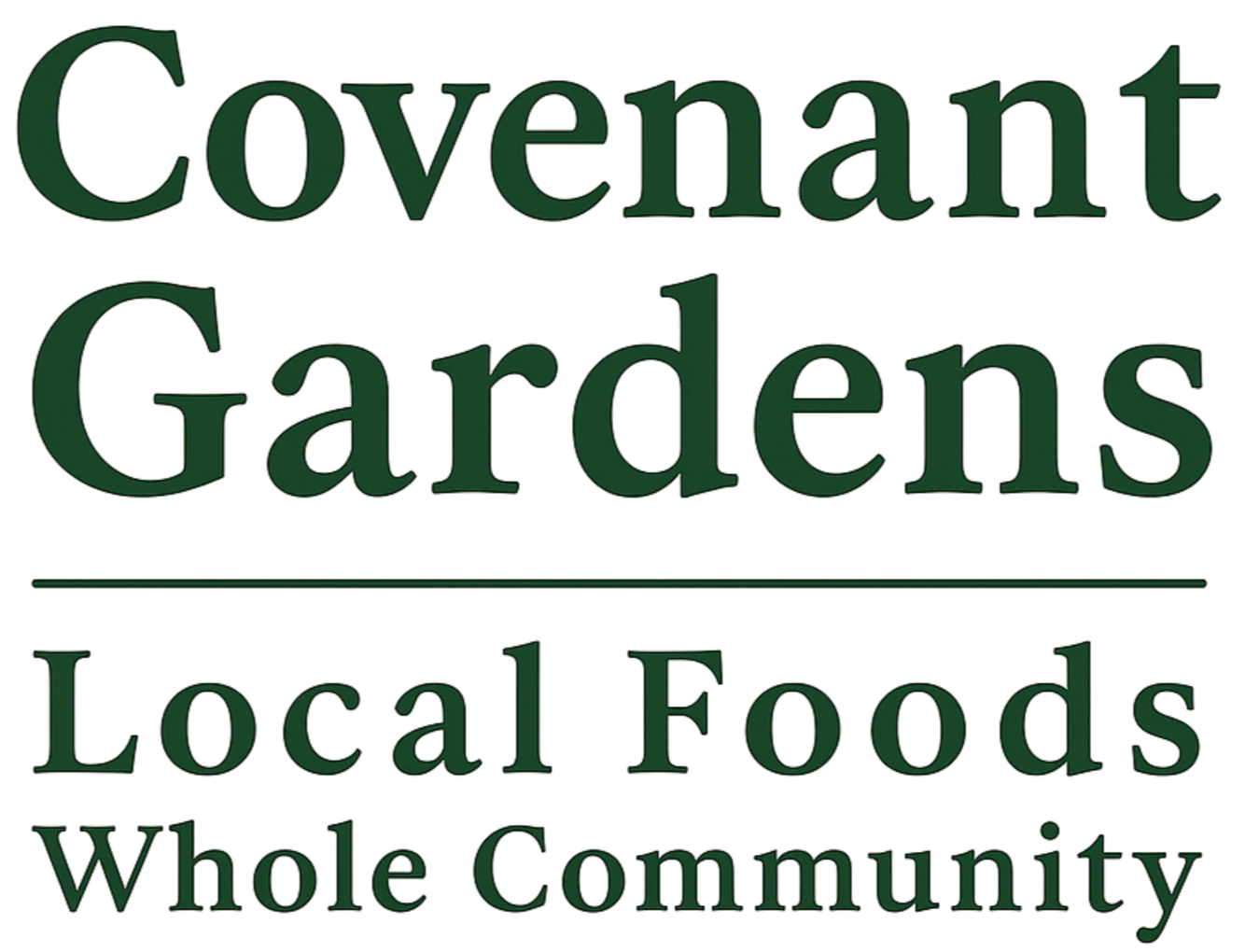 Covenant Gardens | Local Foods, Whole Community