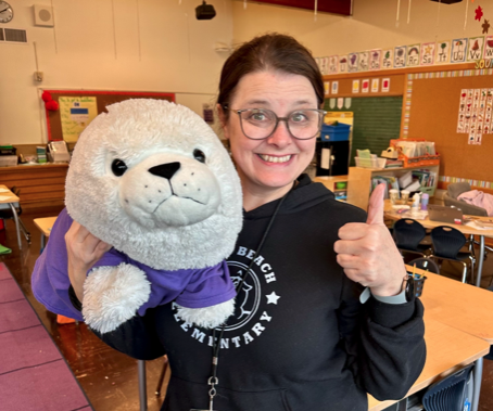 Mrs. Niemeyer & the seal of approval