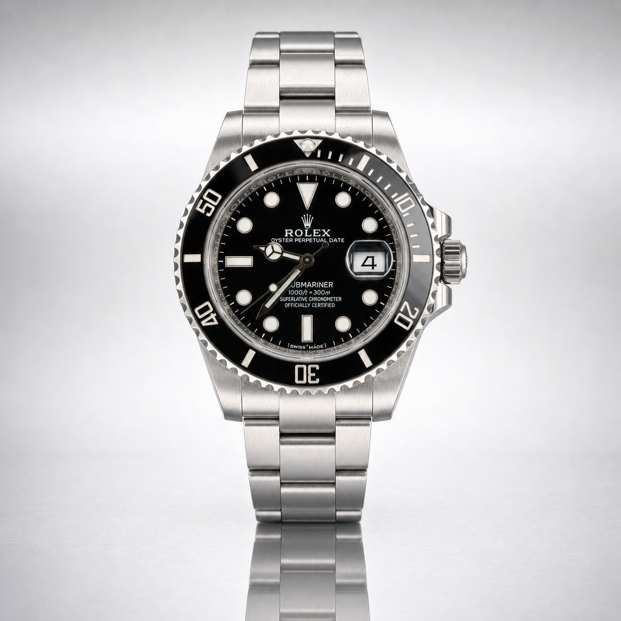 2017 Rolex Submariner Date 116610LN Black Ceramic – Watch & Card