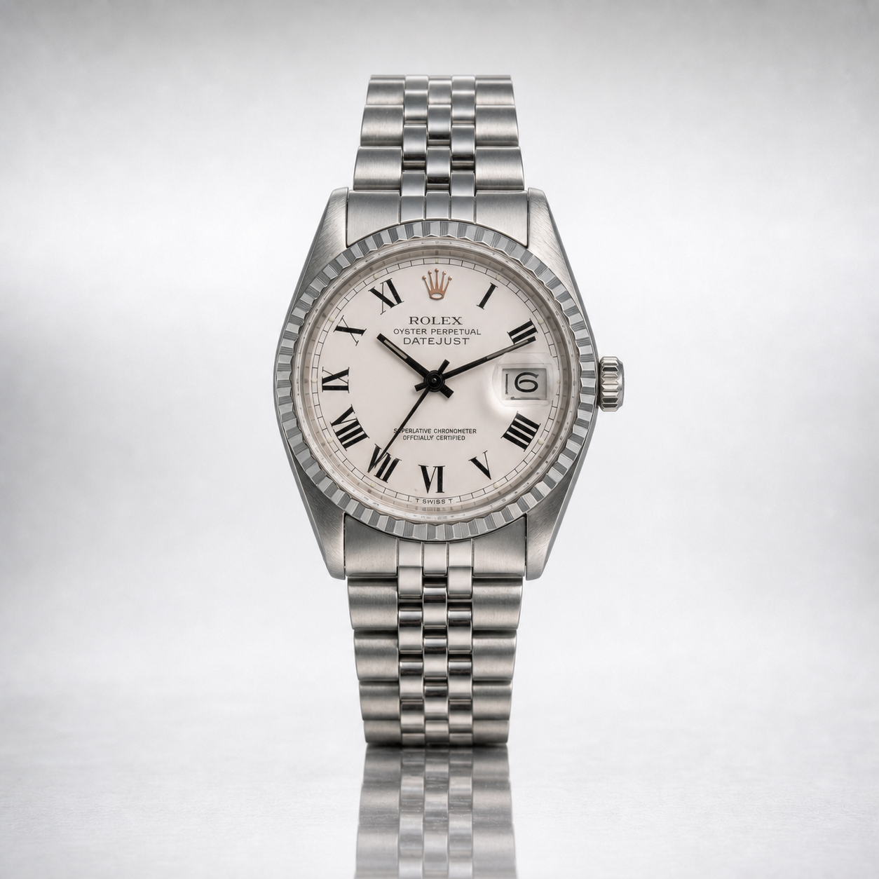 1970s Rolex 1603 Datejust Roman Dial Watch Only - Freshly Serviced
