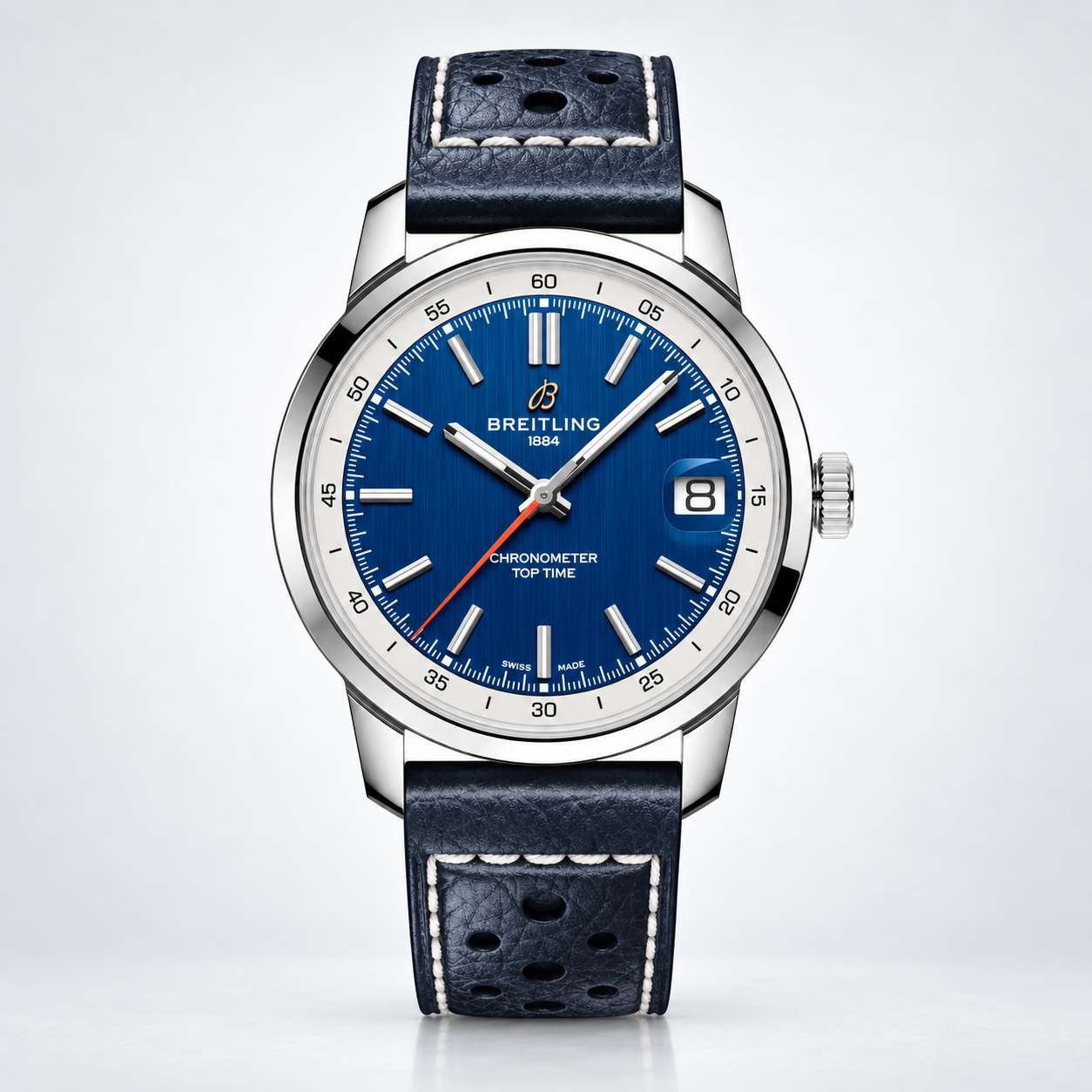 Breitling Top Time B31 – AB3113A71C1X1 – 38mm Blue Dial – New Full Set
