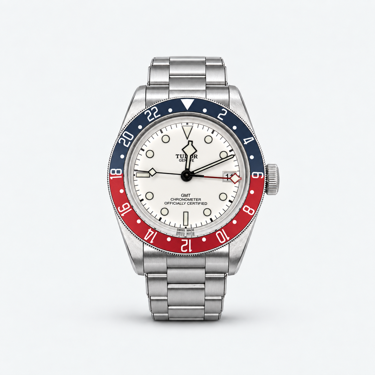 2024 Tudor M79830RB-0010 Black Bay GMT 41mm Opaline Dial Stainless Steel Watch – Full Set