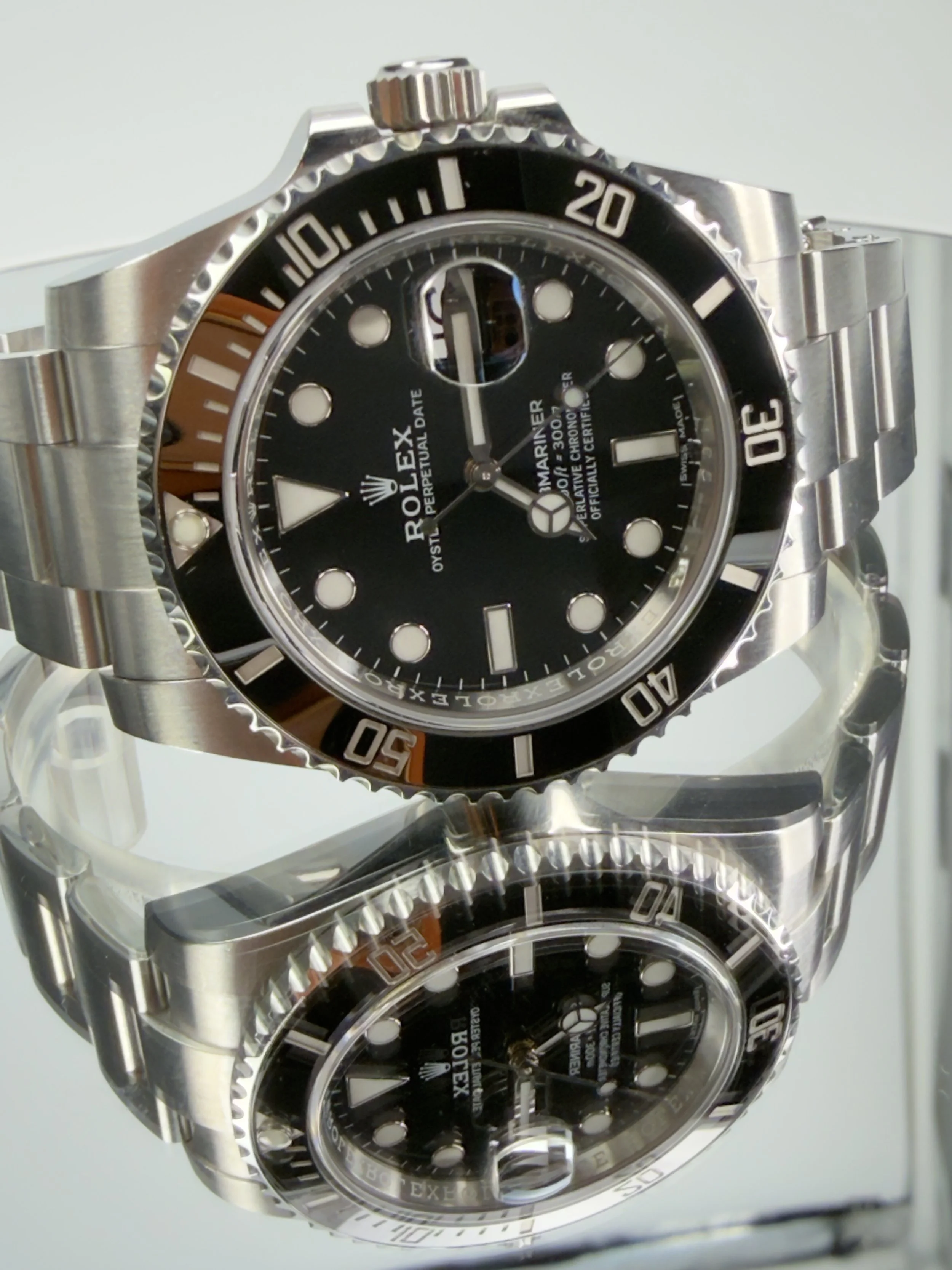 2017 Rolex Submariner Date 116610LN Black Ceramic – Watch & Card