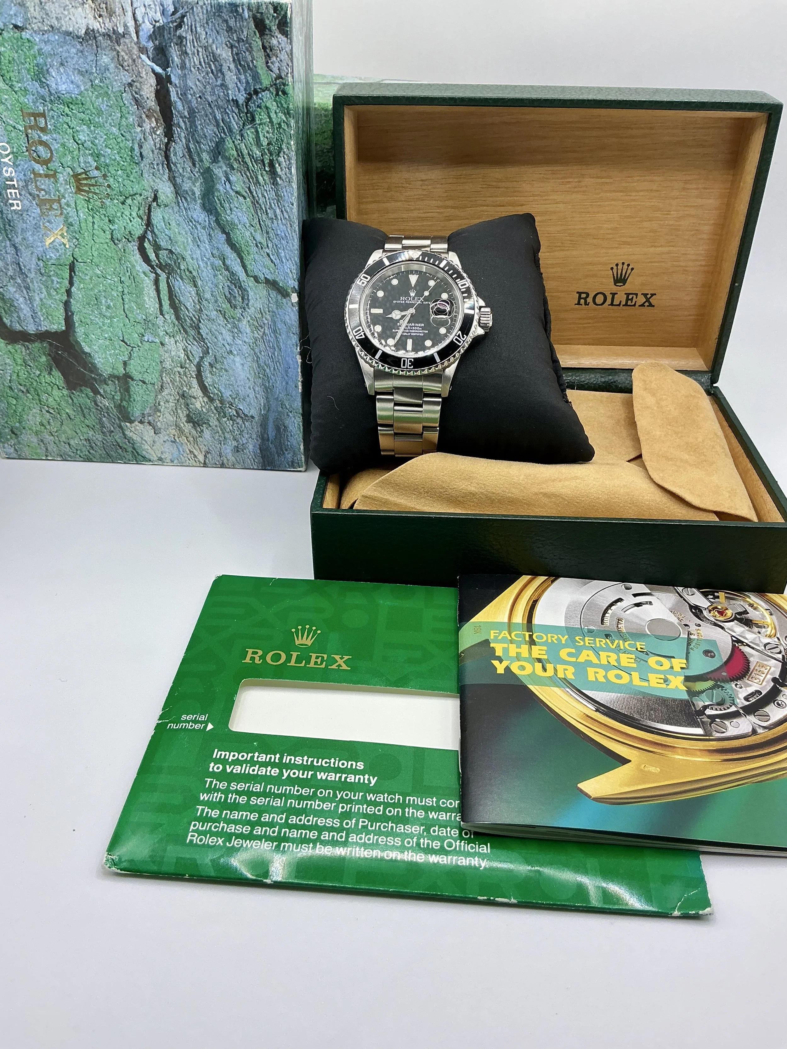 Rolex Submariner 16610 Swiss only dial 1999