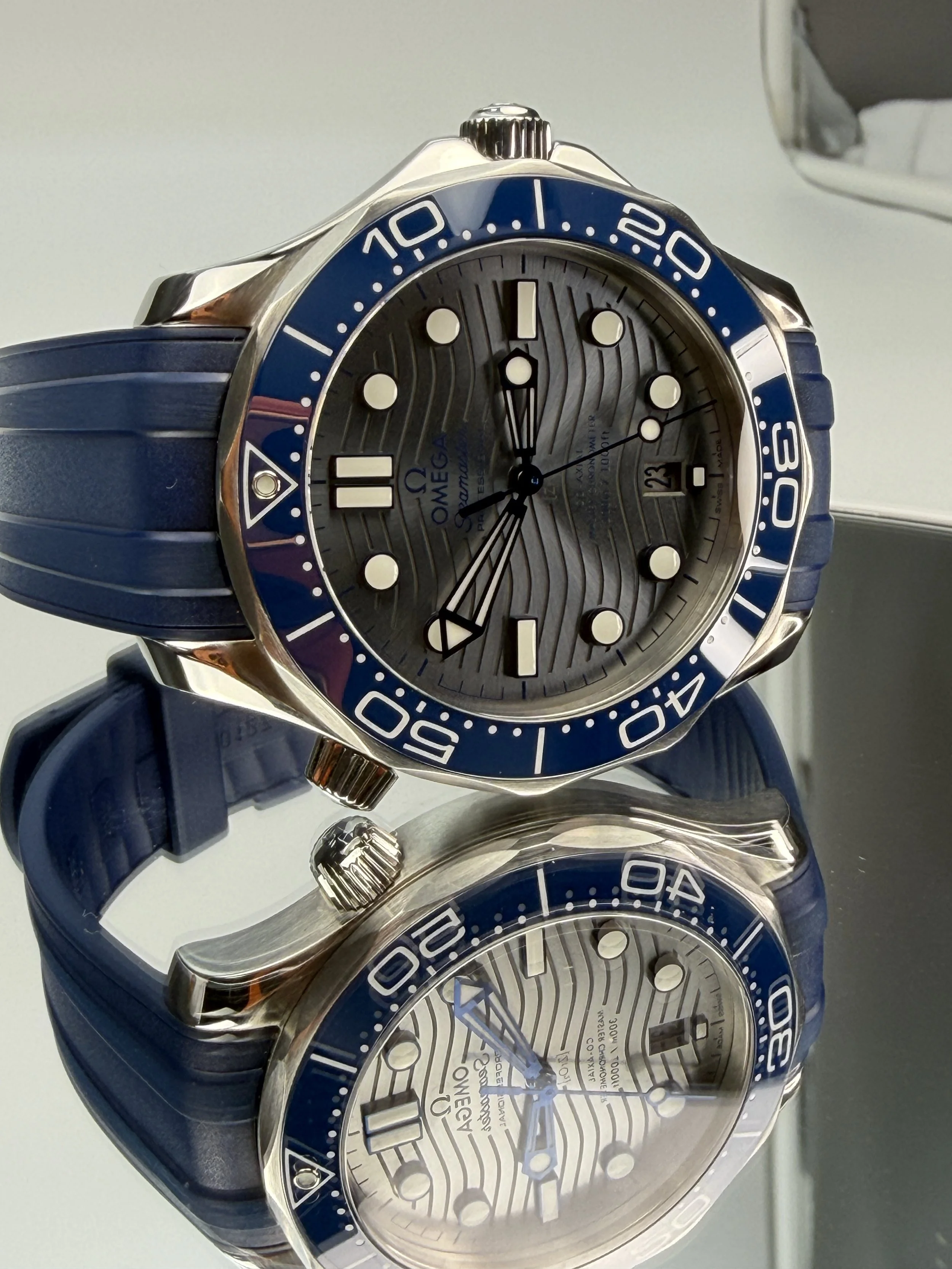 2024 Omega 210.32.42.20.06.001 Seamaster Diver 300M Full Set