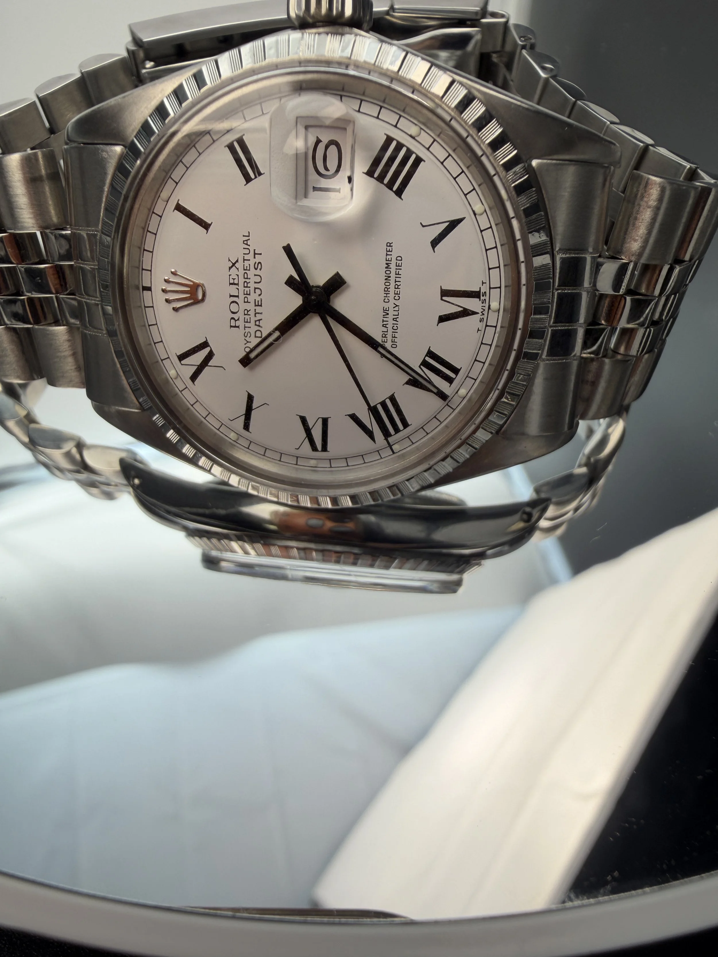 1970s Rolex 1603 Datejust Roman Dial Watch Only - Freshly Serviced