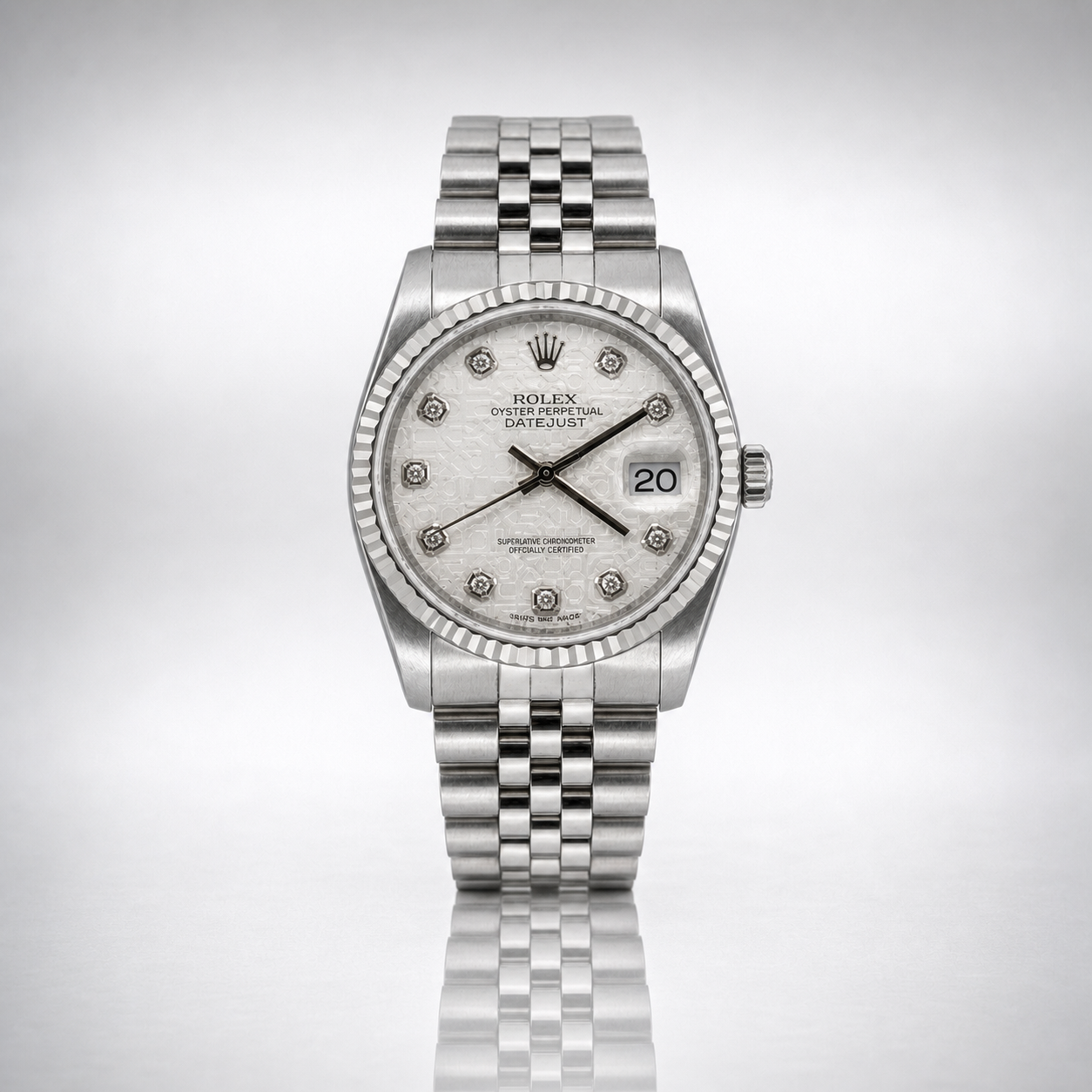2002 Rolex 16234 Datejust 36 Anniversary Diamond Dial Box Only