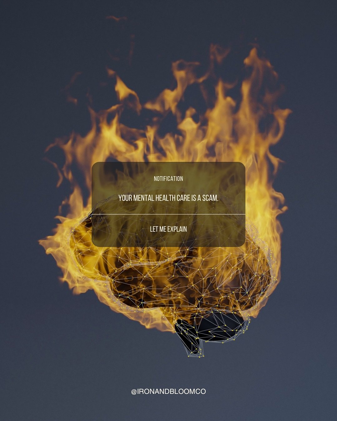 Here&rsquo;s what they don&rsquo;t tell you:
&rarr; Your therapist is incentivized to keep you sick
&rarr; Medication masks symptoms, doesn&rsquo;t fix problems
&rarr; Playing victim keeps you stuck
&rarr; Real healing requires ACTION, not just talki