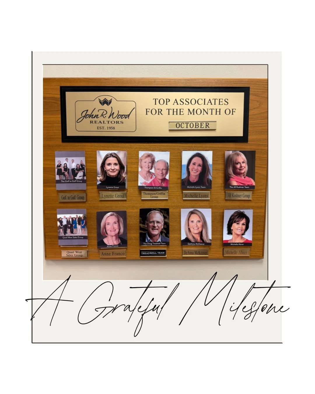 A Grateful Moment: Recognized as a Top 10 Associate at John R. Wood