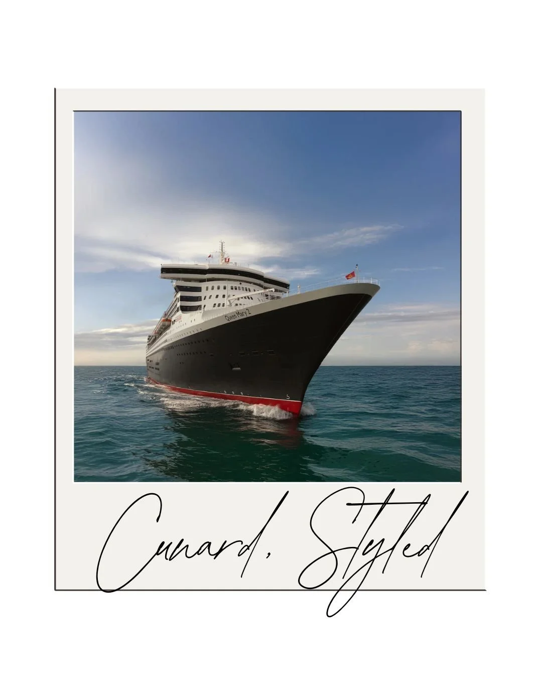 Packing in Chapters: What I Wear on a Cunard Cruise