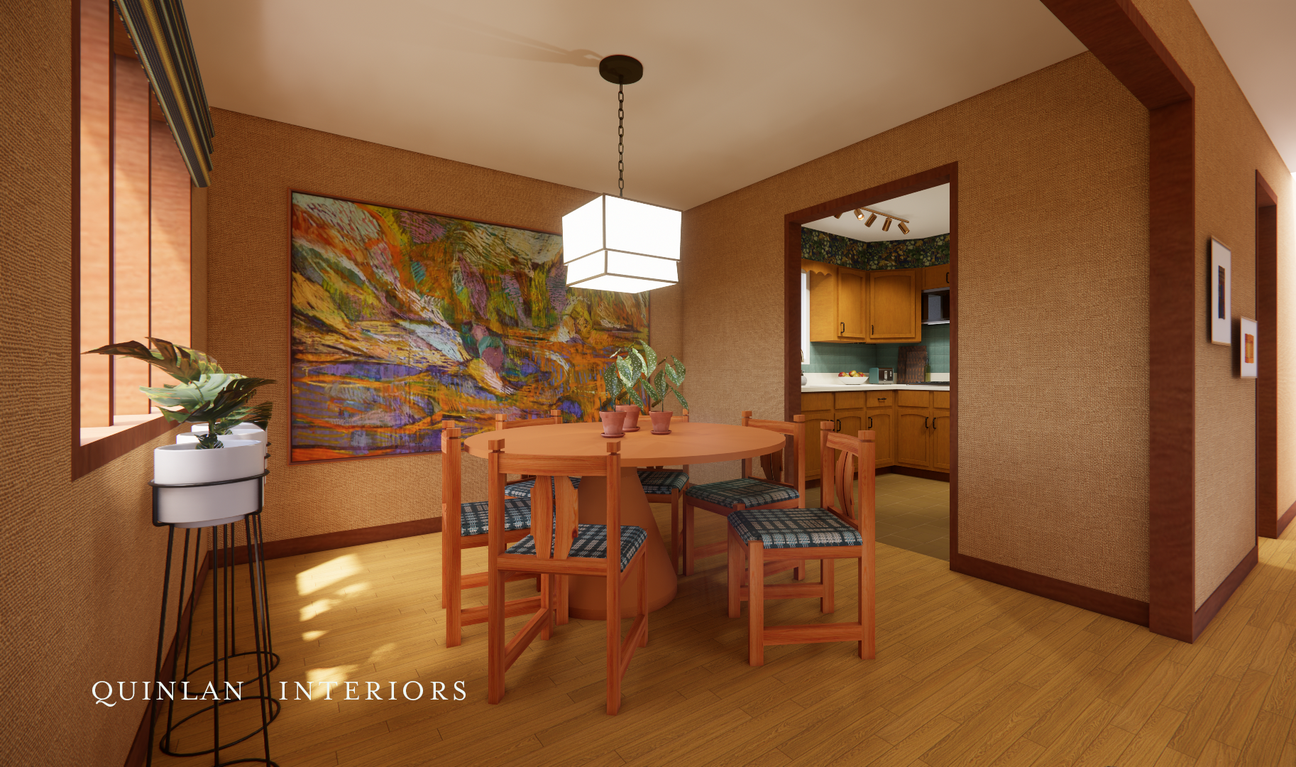Lake House Dining Room | Layered Textures