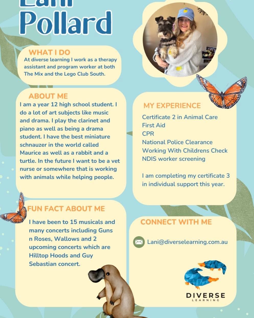 This week we&rsquo;re shining the spotlight on one of our valued team members! 🌟

Lani is an important part of our team, known for their kindness, optimism and positivity that shines on everyone around them.

This week she celebrated her birthday. W