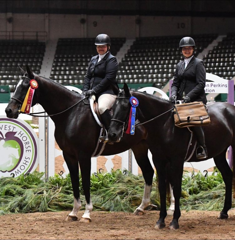 Tammy Johnson riding at MN Harvest in the 2020s
