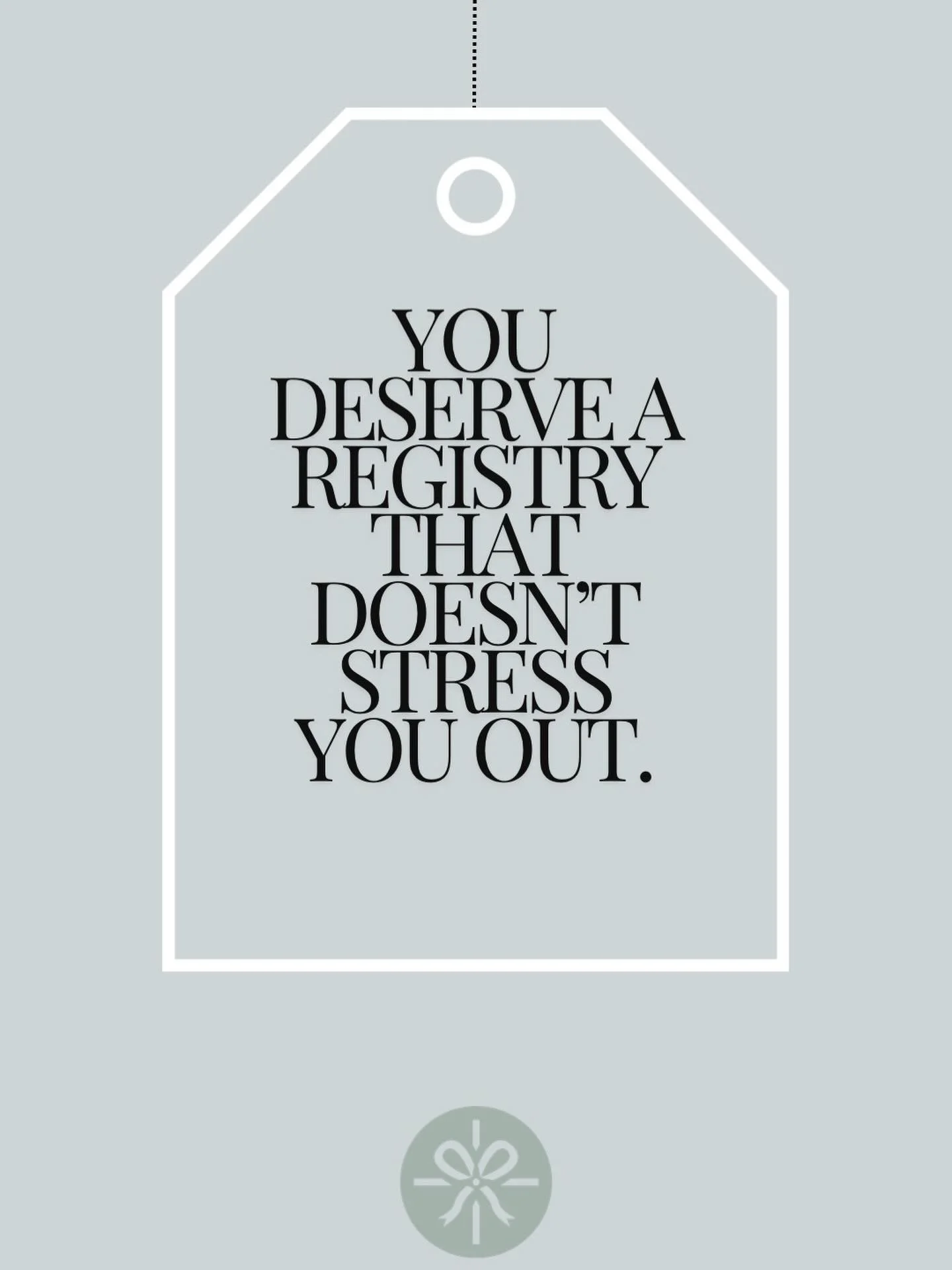 Let us spend the time sorting through products and prices so you can take the time to enjoy this amazing new chapter in your life 🤍

#buildmyregistry #babyregistry #weddingregistry #custom
