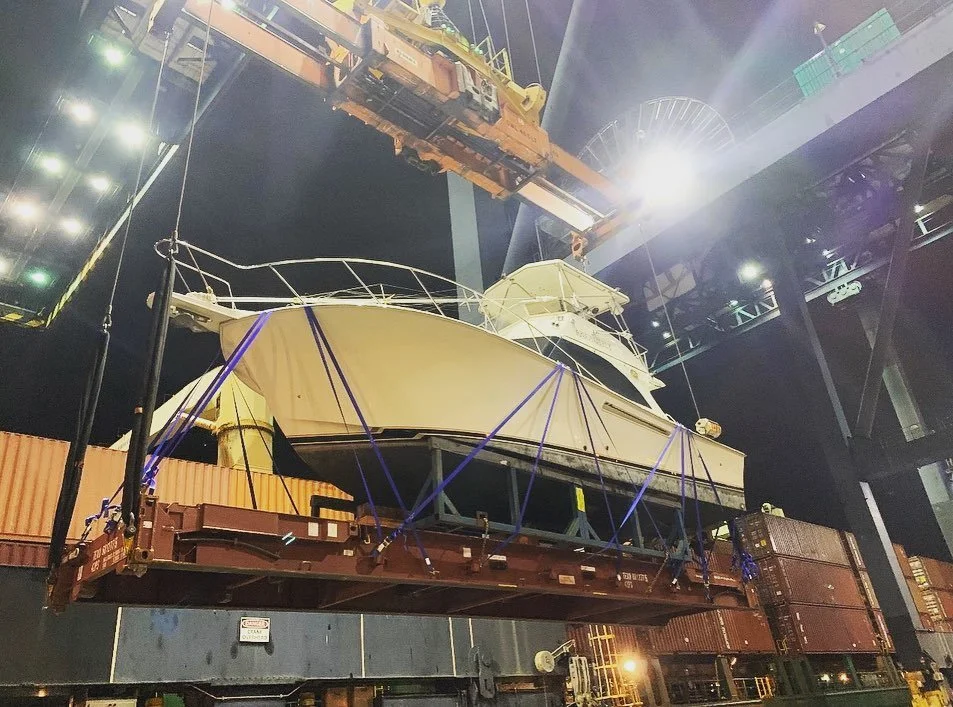 Final Load! Absolutely will be travelling aboard Contship Air to Phillipsburg, St. Martin then on to Rodney Bay, St. Lucia where we will take delivery. From there we will take her across to Barbados, where she will stay for the foreseeable future!
.