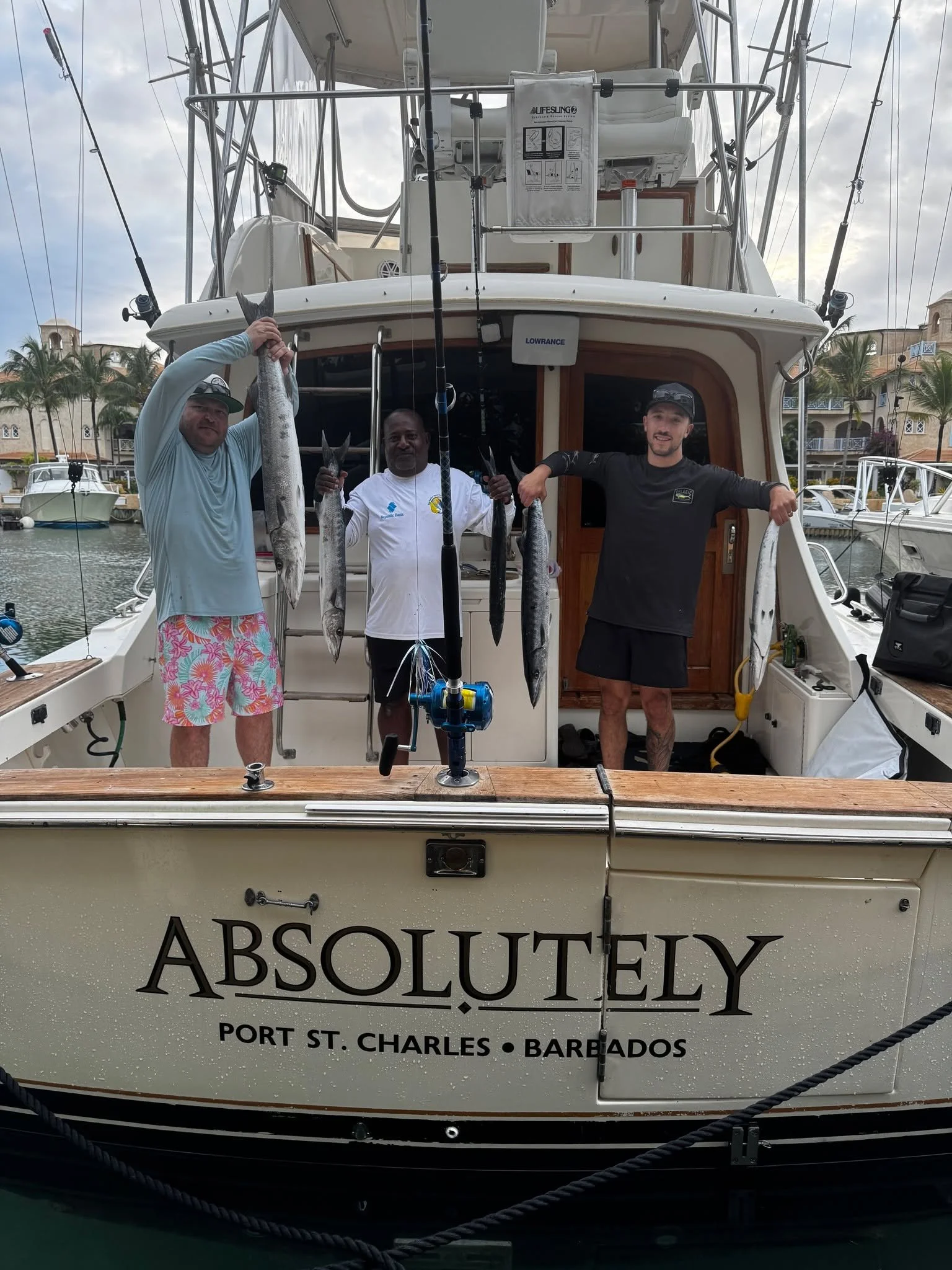 Another successful trip! Some big barracuda around the island. Get in on the action, message us to book today!
.
.
.
.
.
.
.
.
.
.
#barbados #visitbarbados #barbadosfishing #caribbean #islandlife #travelbarbados #beachlife #deepseafishing #biggamefis