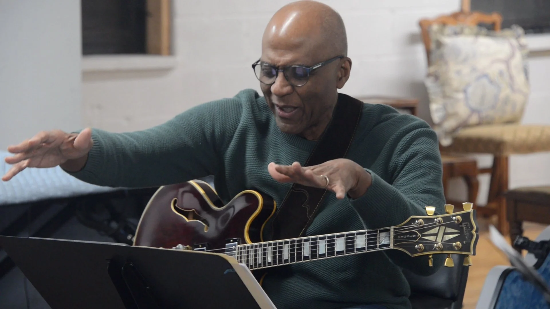 Donovan in an intense moment