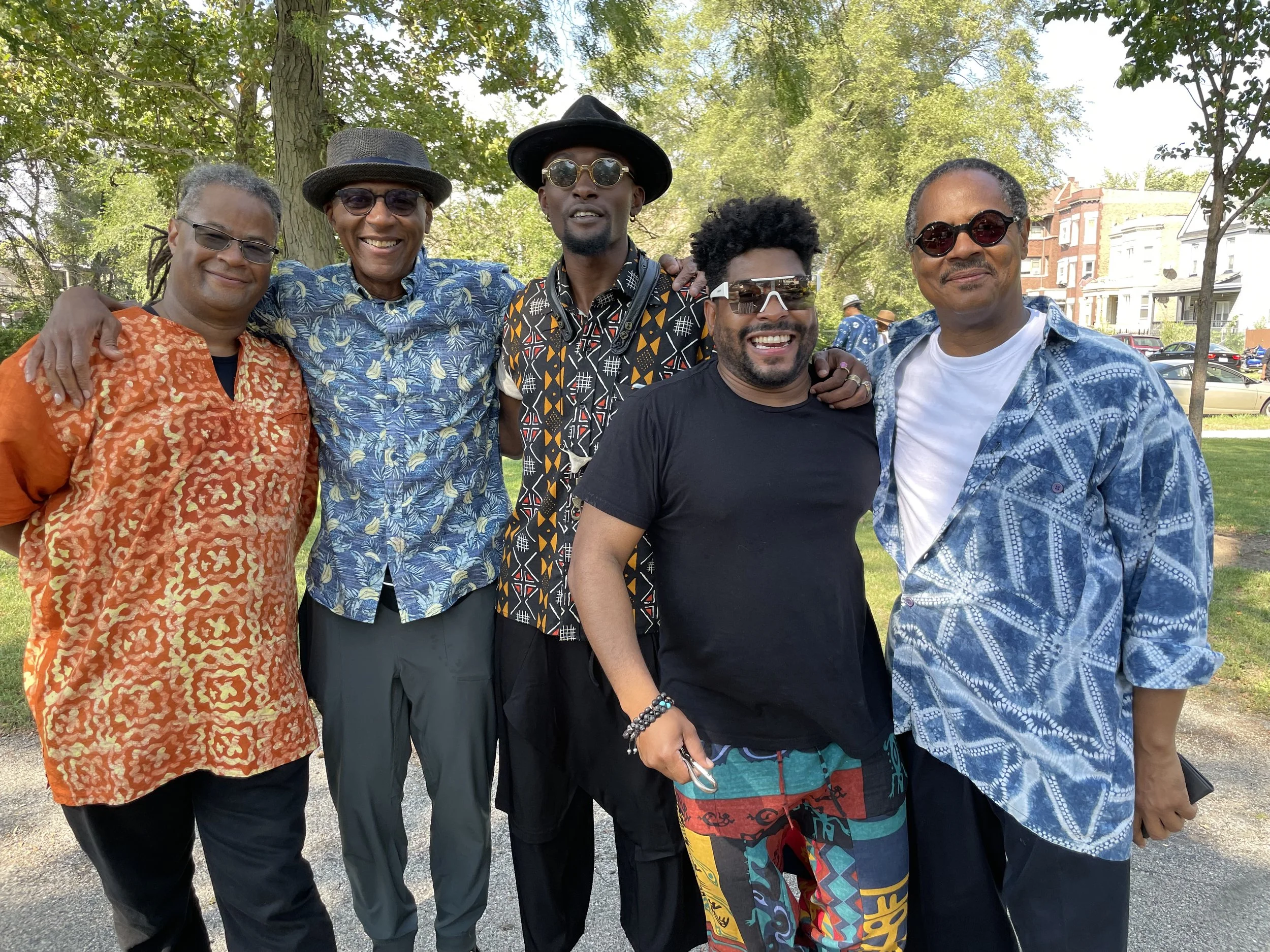 L-R: Darius Savage, D.M., Isaiah Collier, Corey Wilkes & Reggie Nicholson