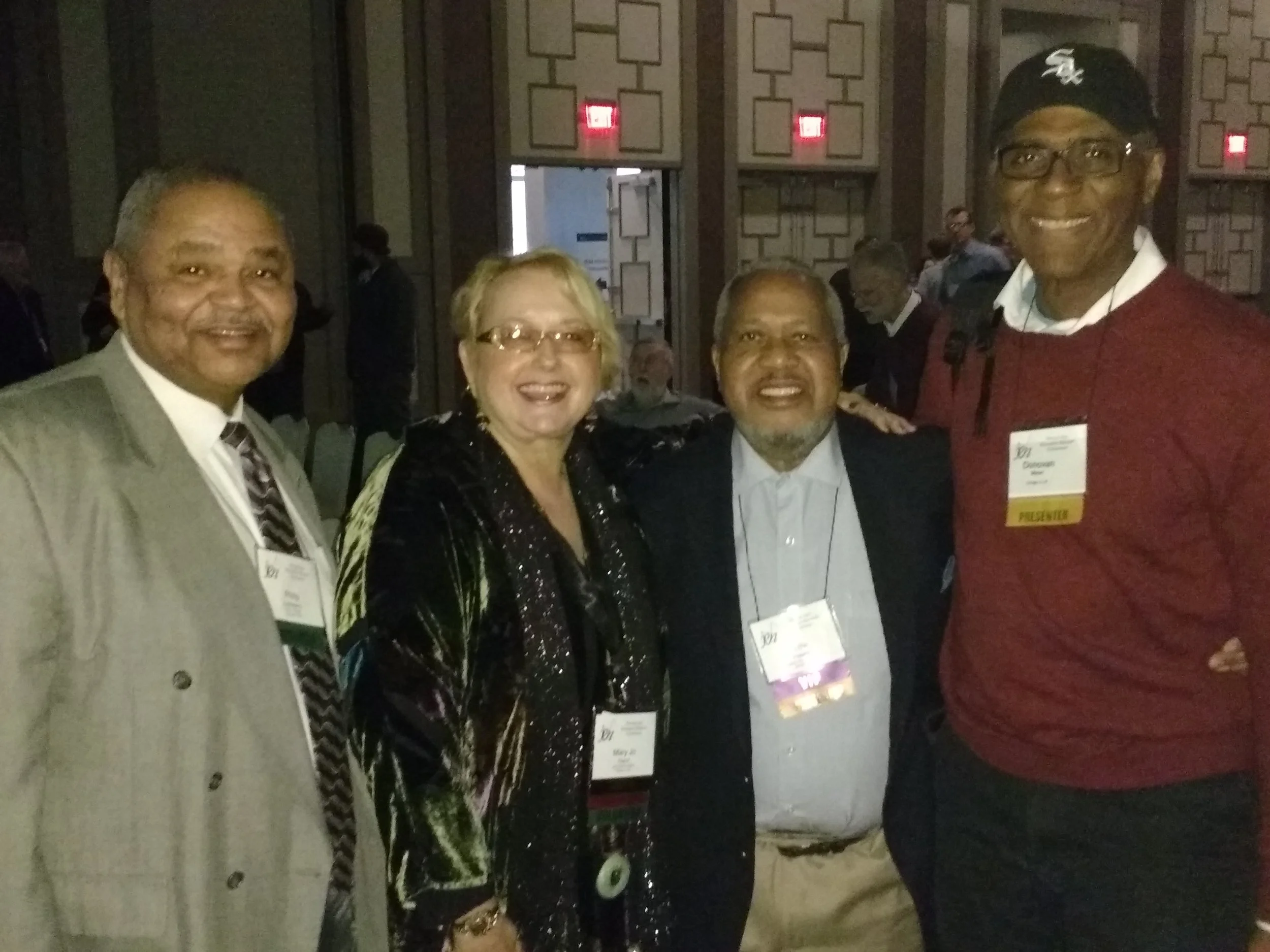 with Phil Castleberry, Mary Jo Papich & Willie Pickens