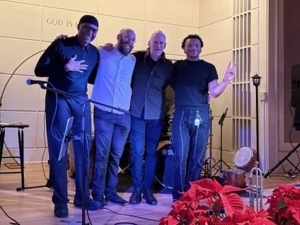 Tradition Reimagined, L-R: Donovan Mixon, Ethan Philion, Russ Johnson, Jayden Richardson