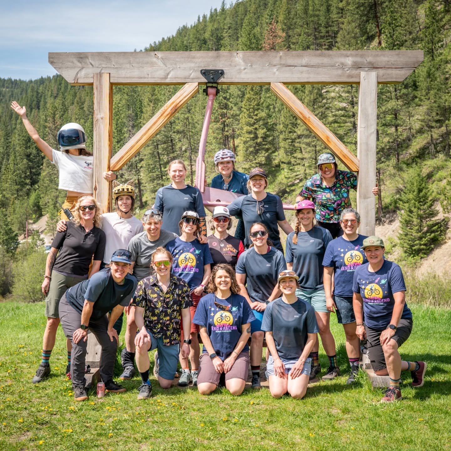 Our Send and Ascend Coaches and Ride Assistants were out of this world! 

We had such a fabulous cohort of women+ leading our clinic this year. Huge thank you to all the coaches and ride assistants who spent the weekend with us to make the event a hu