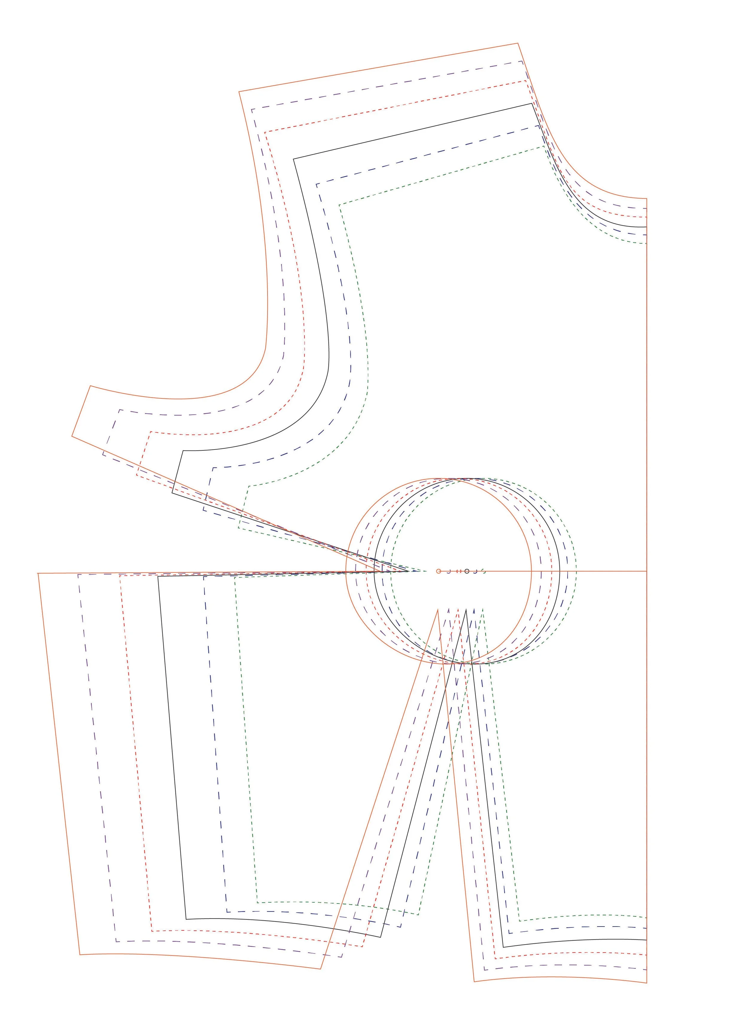 Fullscale Bodice Block (XSM-XXL)