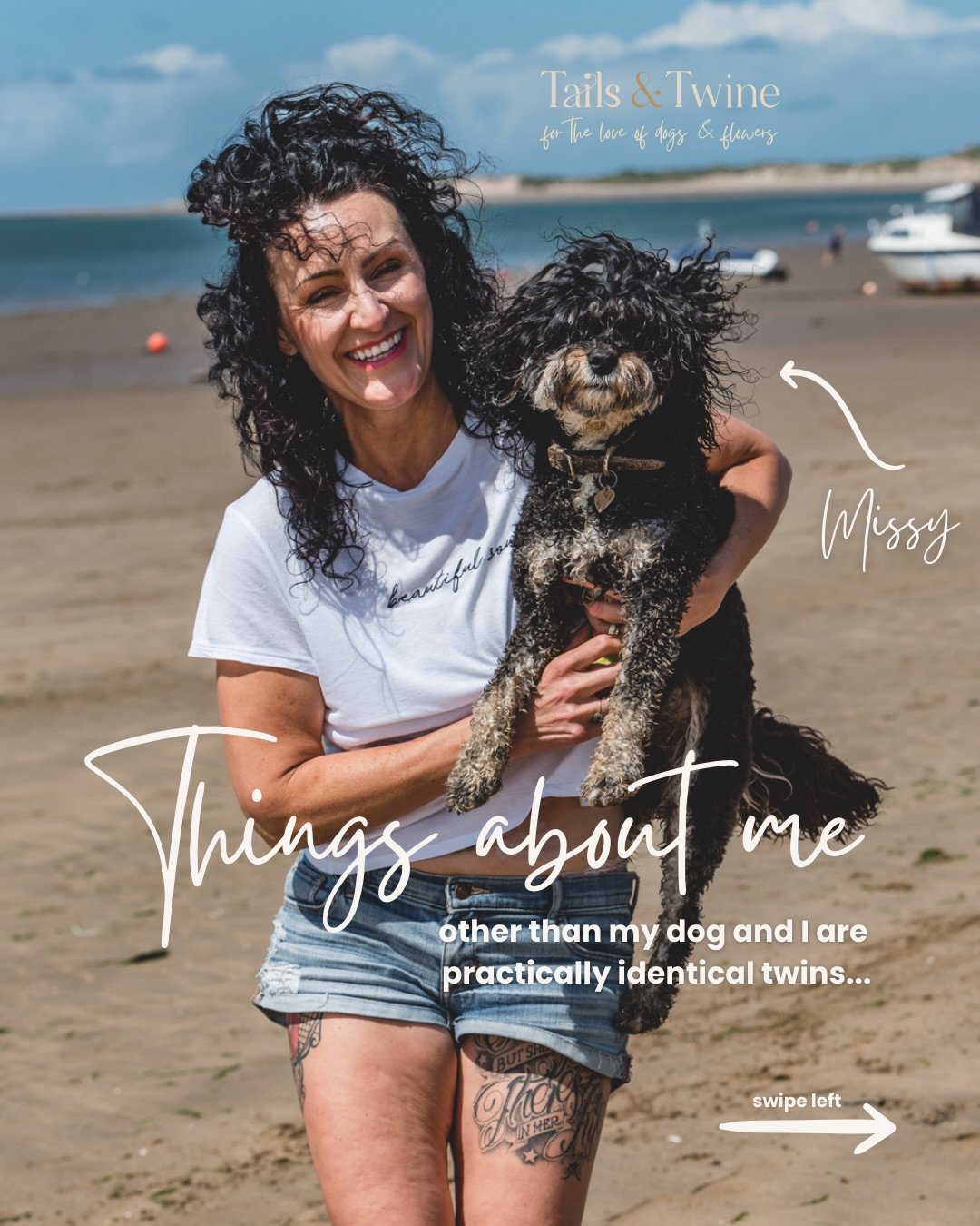 ✨ Things About Me ✨

Apart from the fact that Missy and I share the same genes🐾💛&hellip; here&rsquo;s a little snippet of how I got here&hellip;.from getting Missy, moving to Devon, surfing the skies as a flight attendant, shaking up a cocktail of 