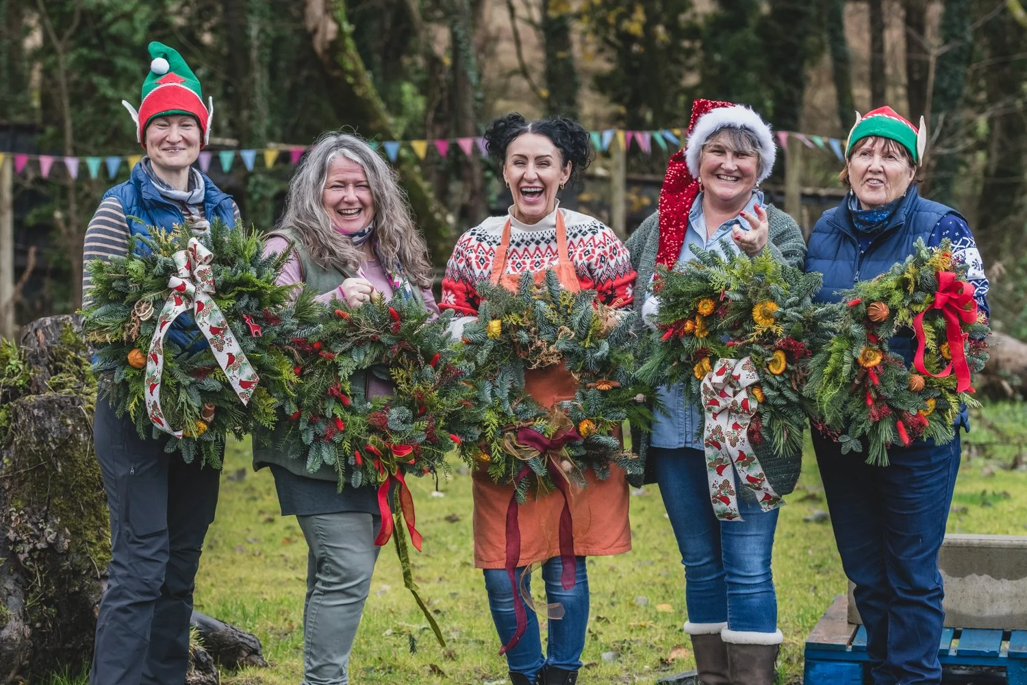 Christmas Gathering: Wreath Workshop : Saturday 5th December
