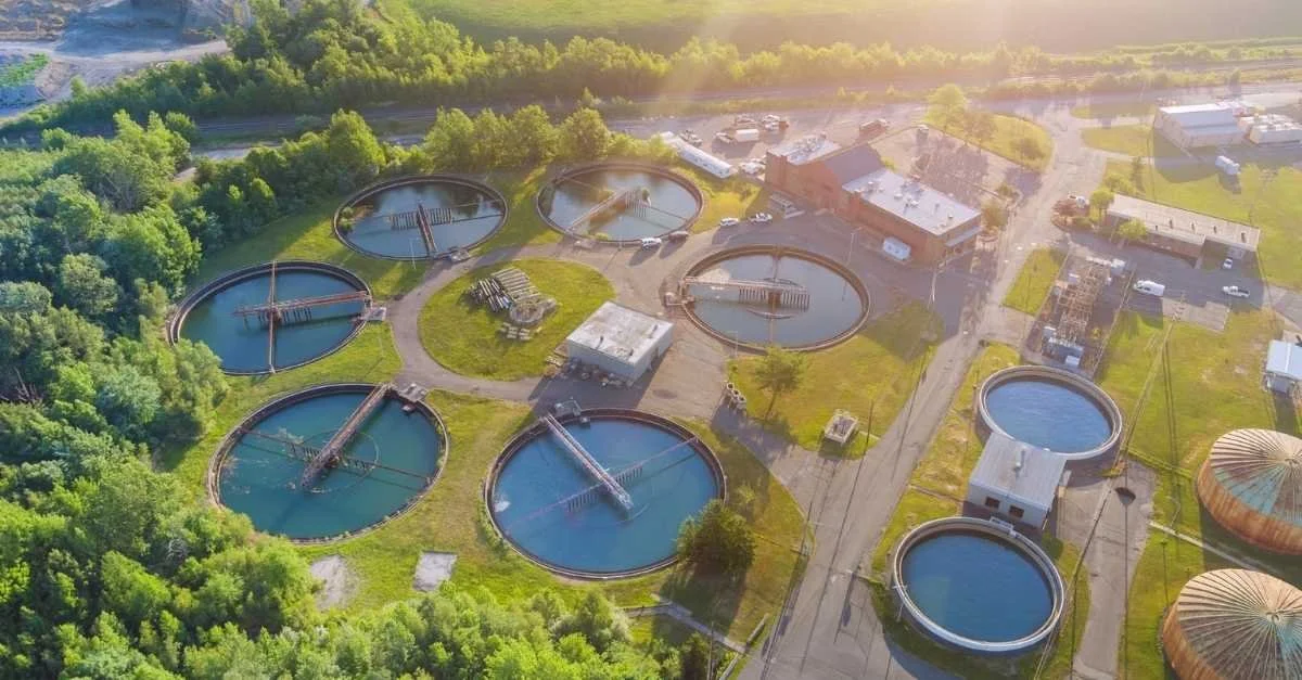 Water treatment plant facility 