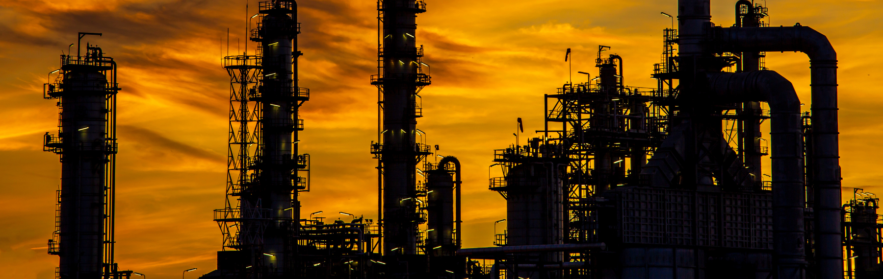oil and gas plant