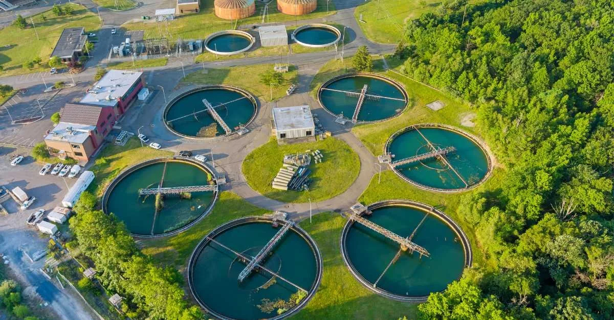 Treatment plant wastewater 