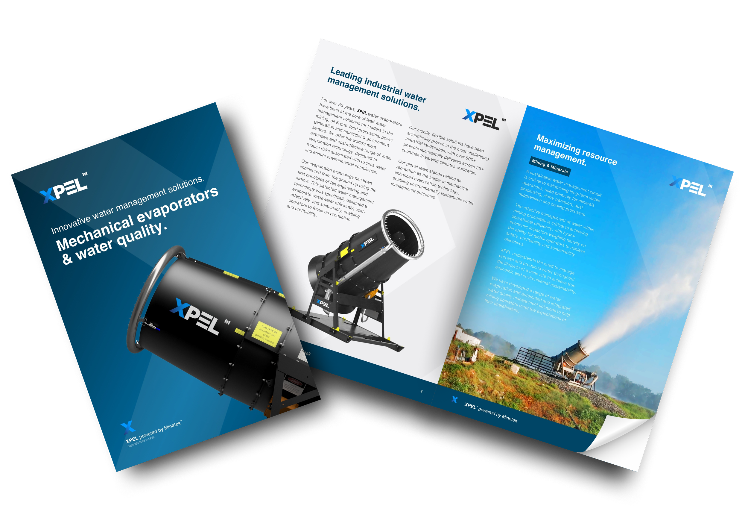 xpel evaporators and water quality analysis e-book mockup