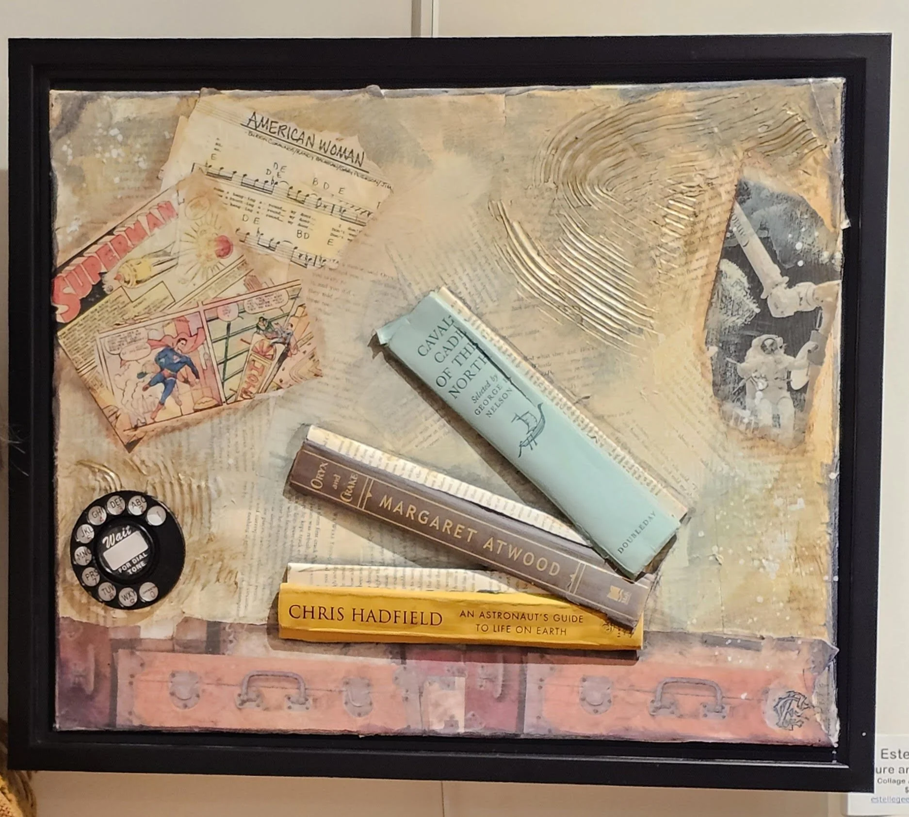  Canadian Culture and Innovation 2   16” x 20” With frame: 18” x 22”    $400.00 