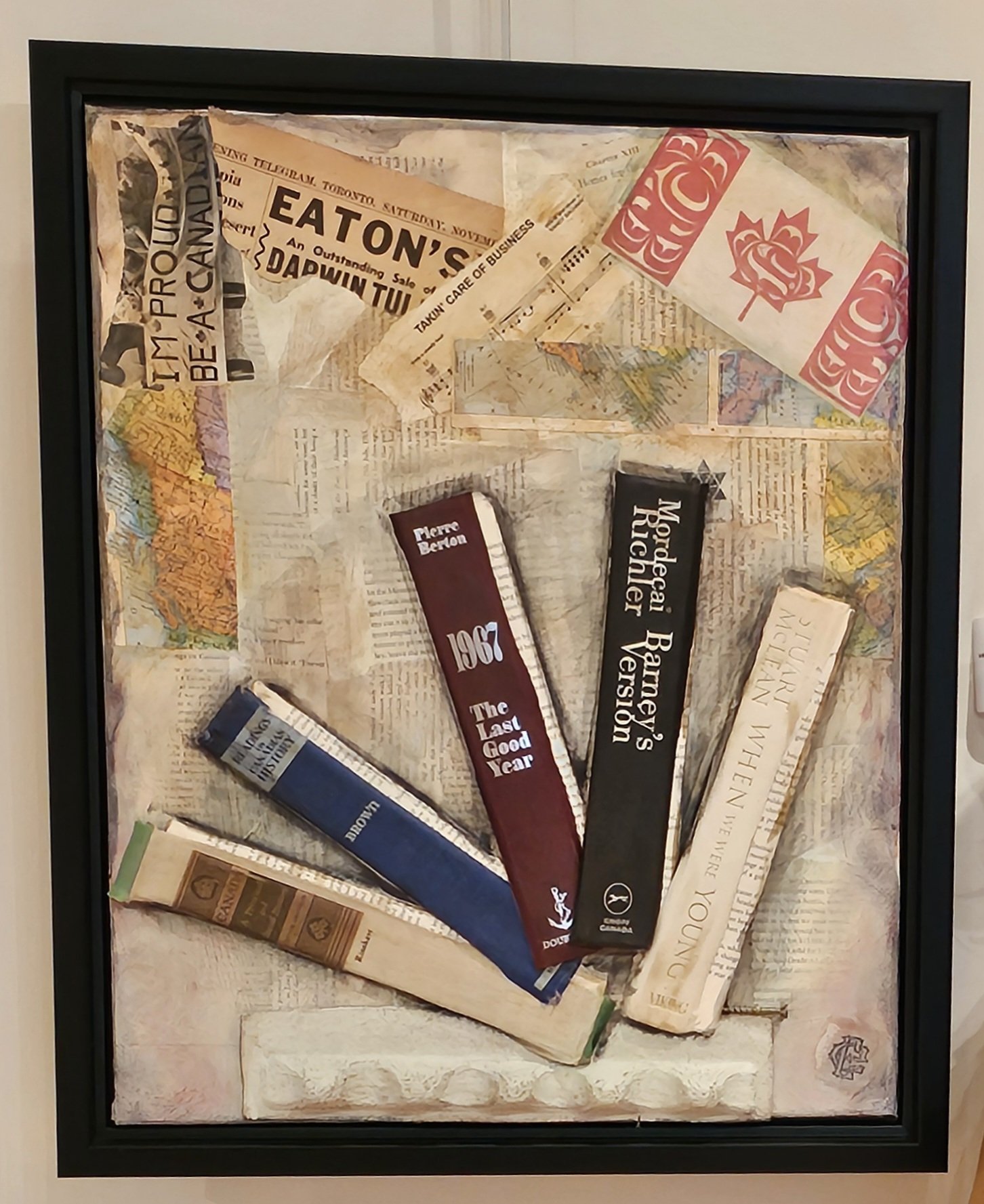  Canadian Culture and Innovation 1    16”x20”  With frame: 18” x 22”   $ 400.00