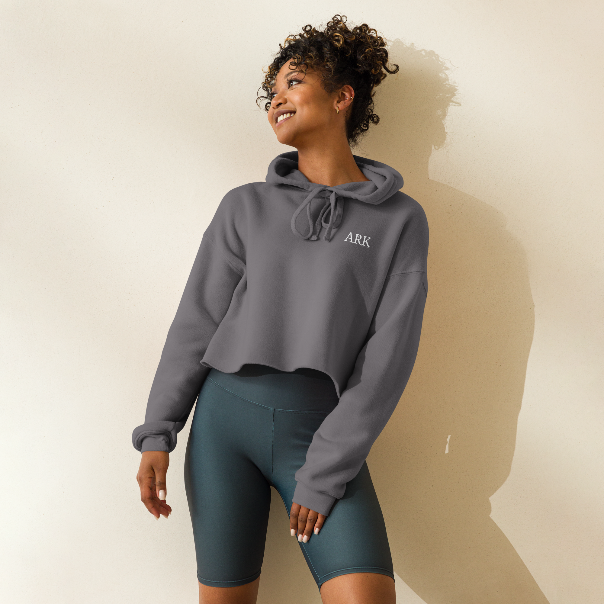 Women's-ARK Mission cropped hoodie
