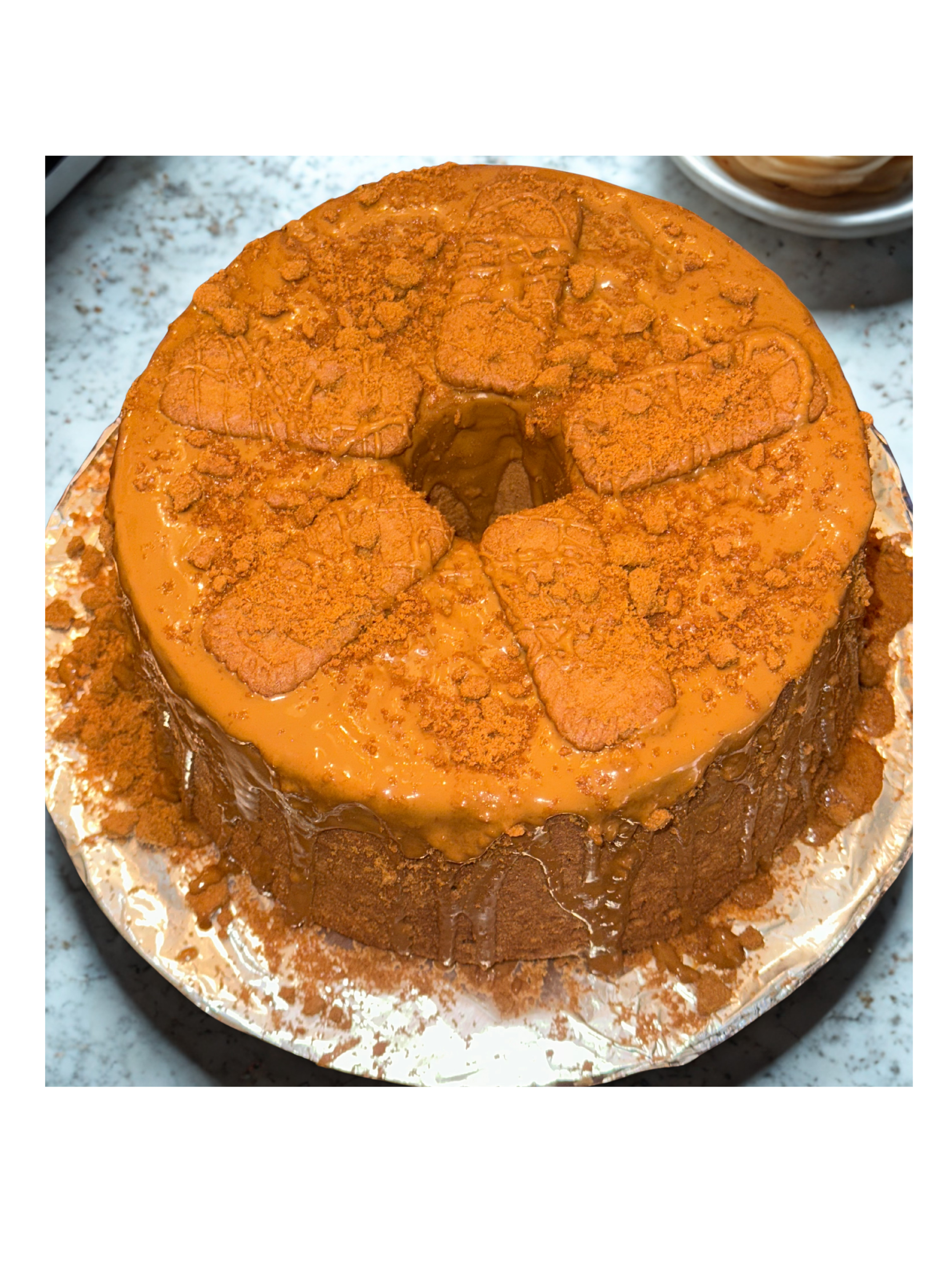 Biscoff Cookie Butter Pound Cake