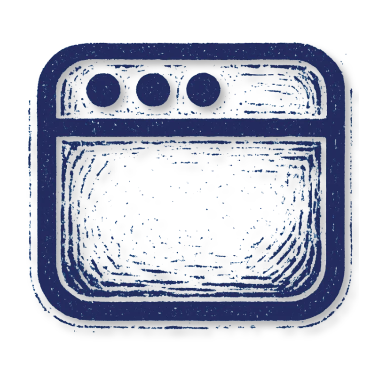 Hands working on wireframe sketches and prototypes for app or website design, with markers, pens, and sketches spread on a table.