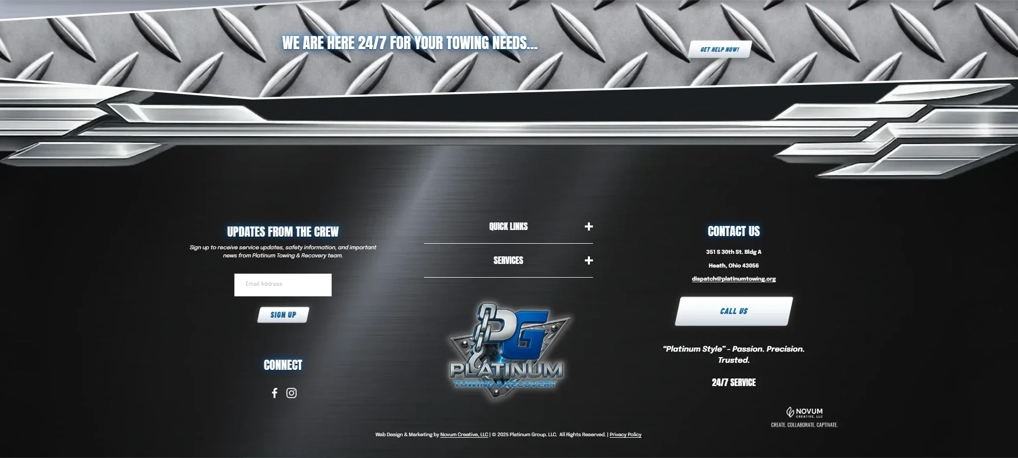 Novum-Project-Platinum-Towing-Custom-Footer-CTA-Section.webp